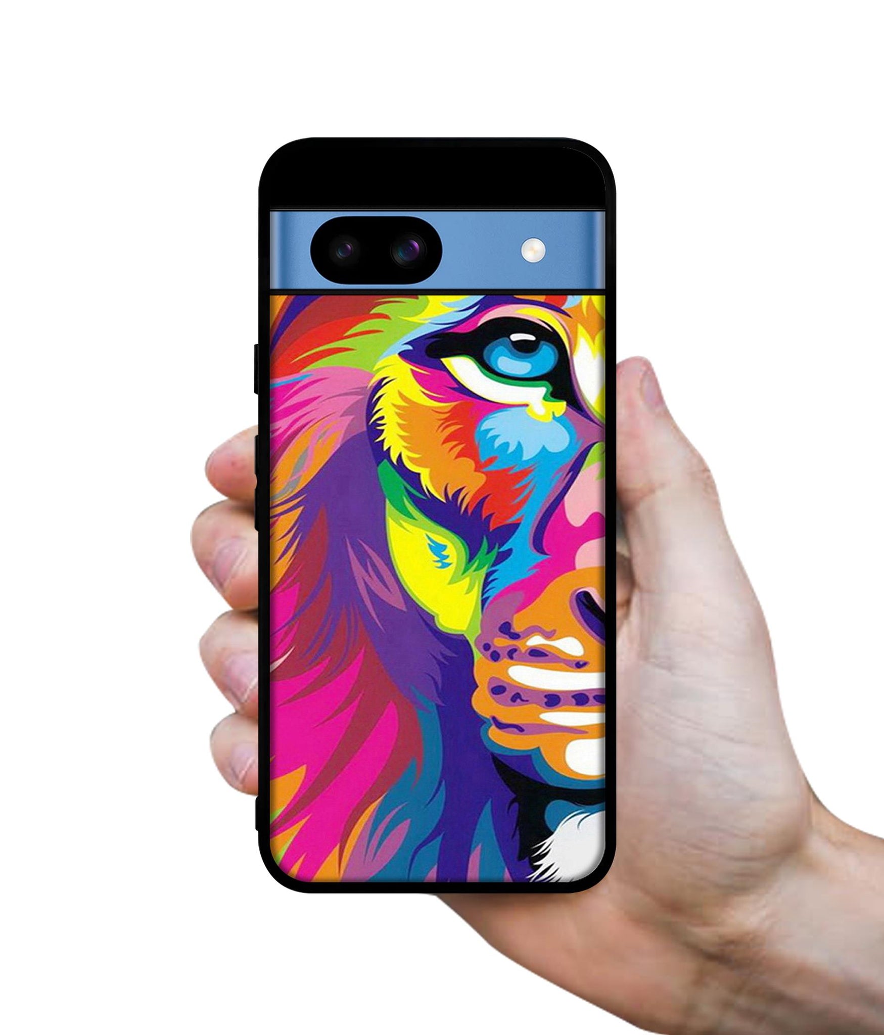 Lion Designer 2D Printed Back Case Cover for Google Pixel 8a 5G