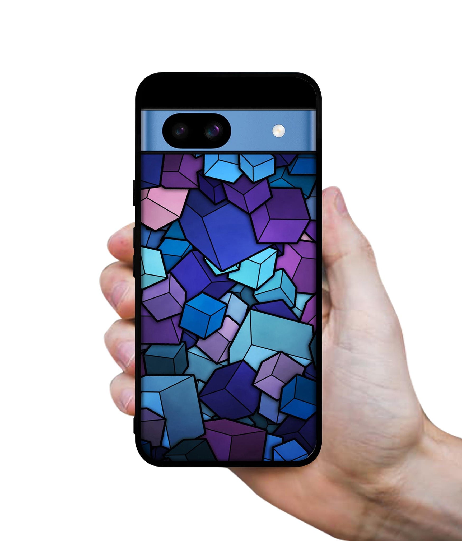 Color Box Designer 2D Printed Back Case Cover for Google Pixel 8a 5G