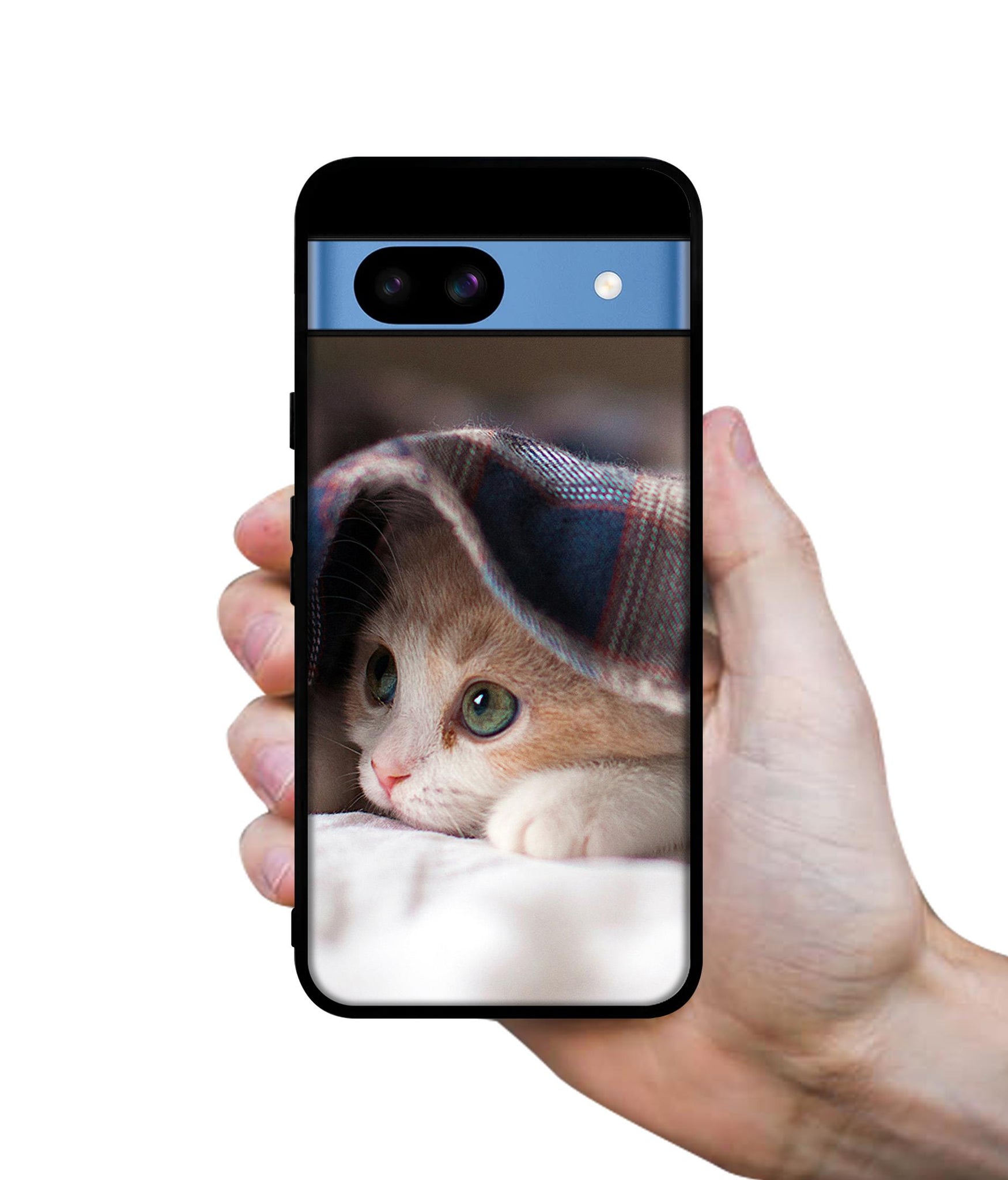 Sleepy Kitten Designer 2D Printed Back Case Cover for Google Pixel 8a 5G