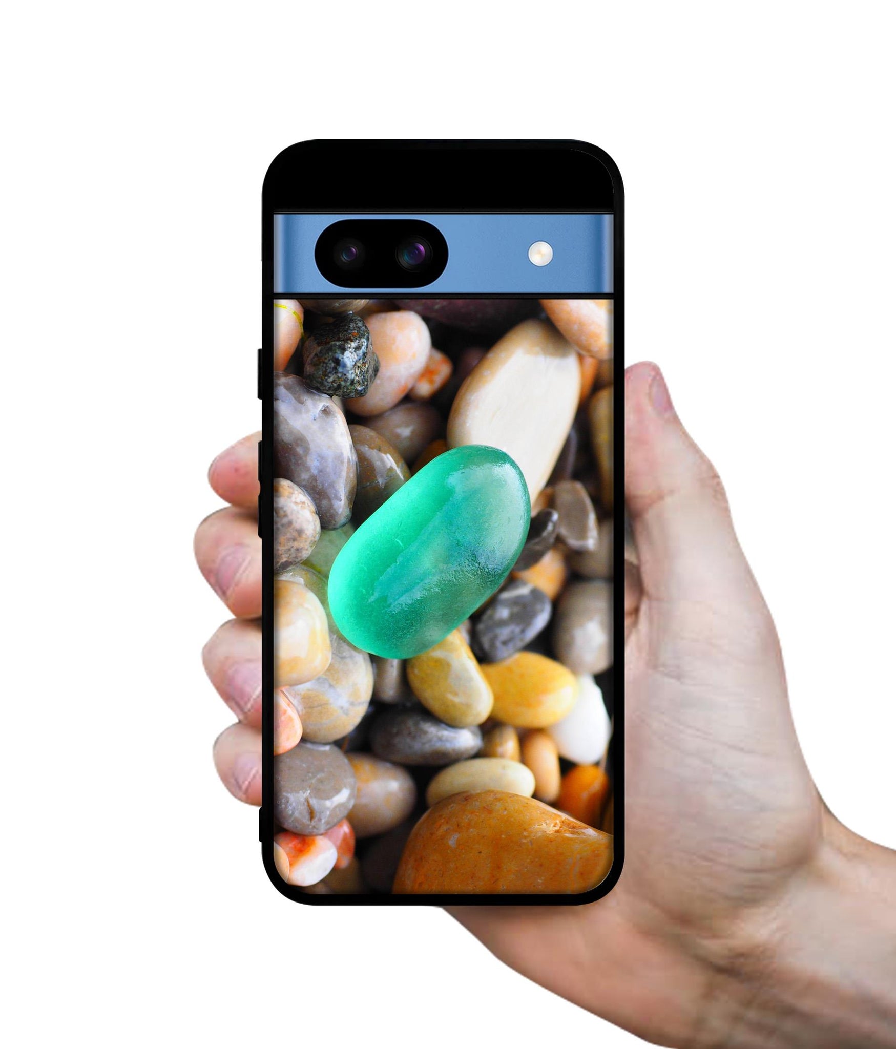 Sea Stones Designer 2D Printed Back Case Cover for Google Pixel 8a 5G