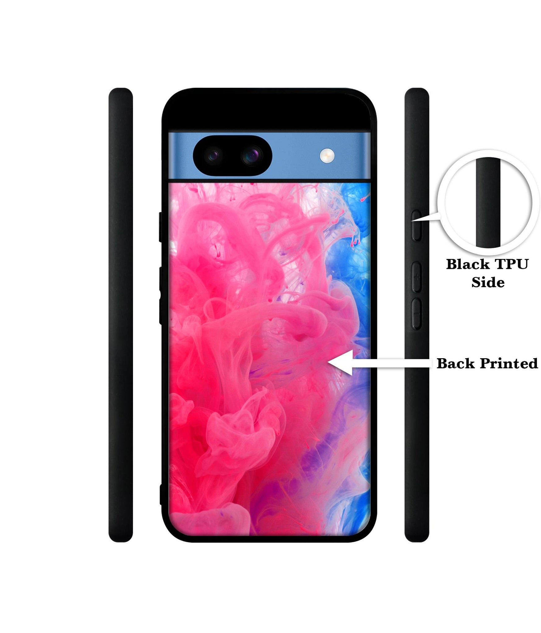 Fractal Paint Designer 2D Printed Back Case Cover for Google Pixel 8a 5G