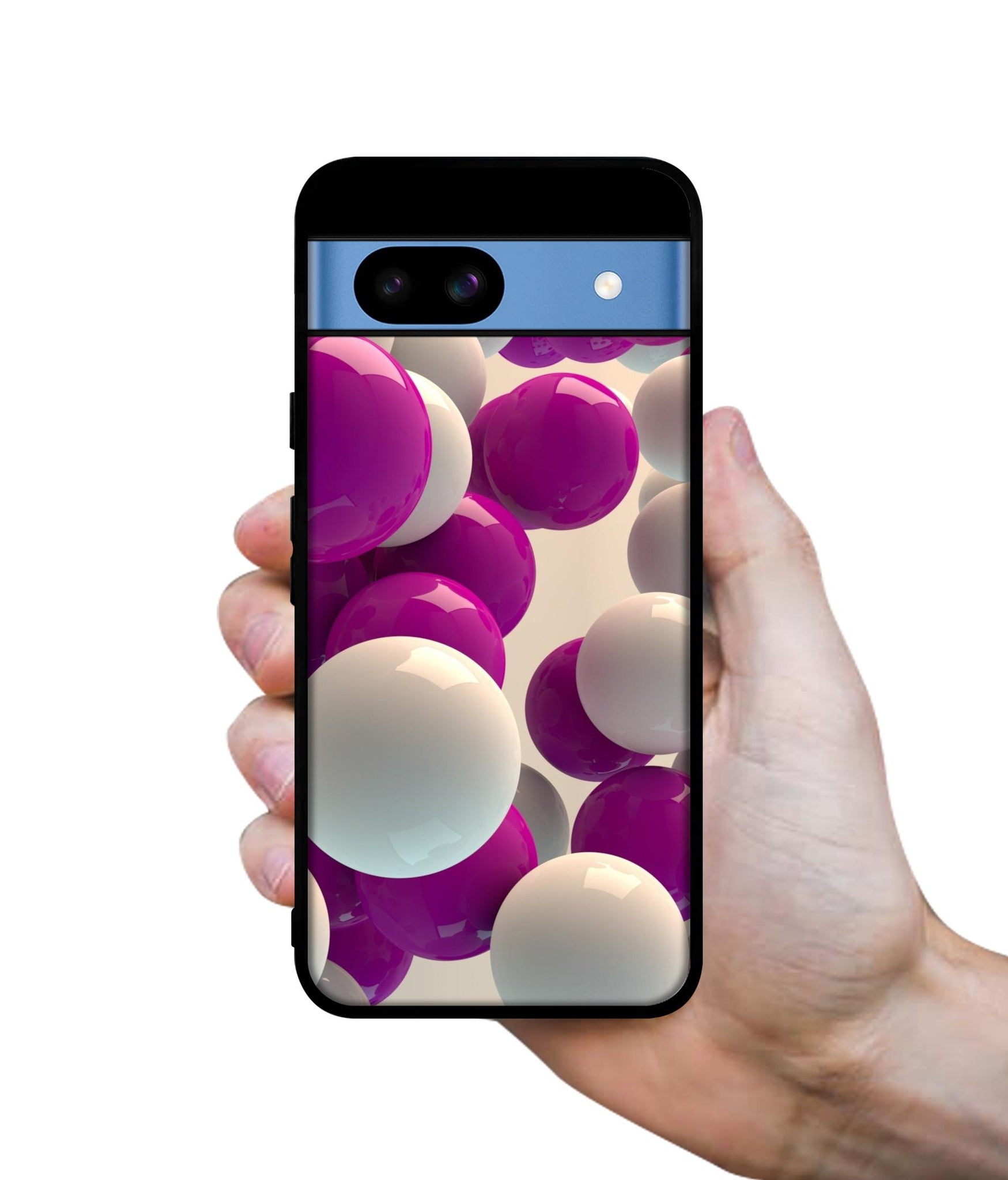 3D Balloons Designer 2D Printed Back Case Cover for Google Pixel 8a 5G