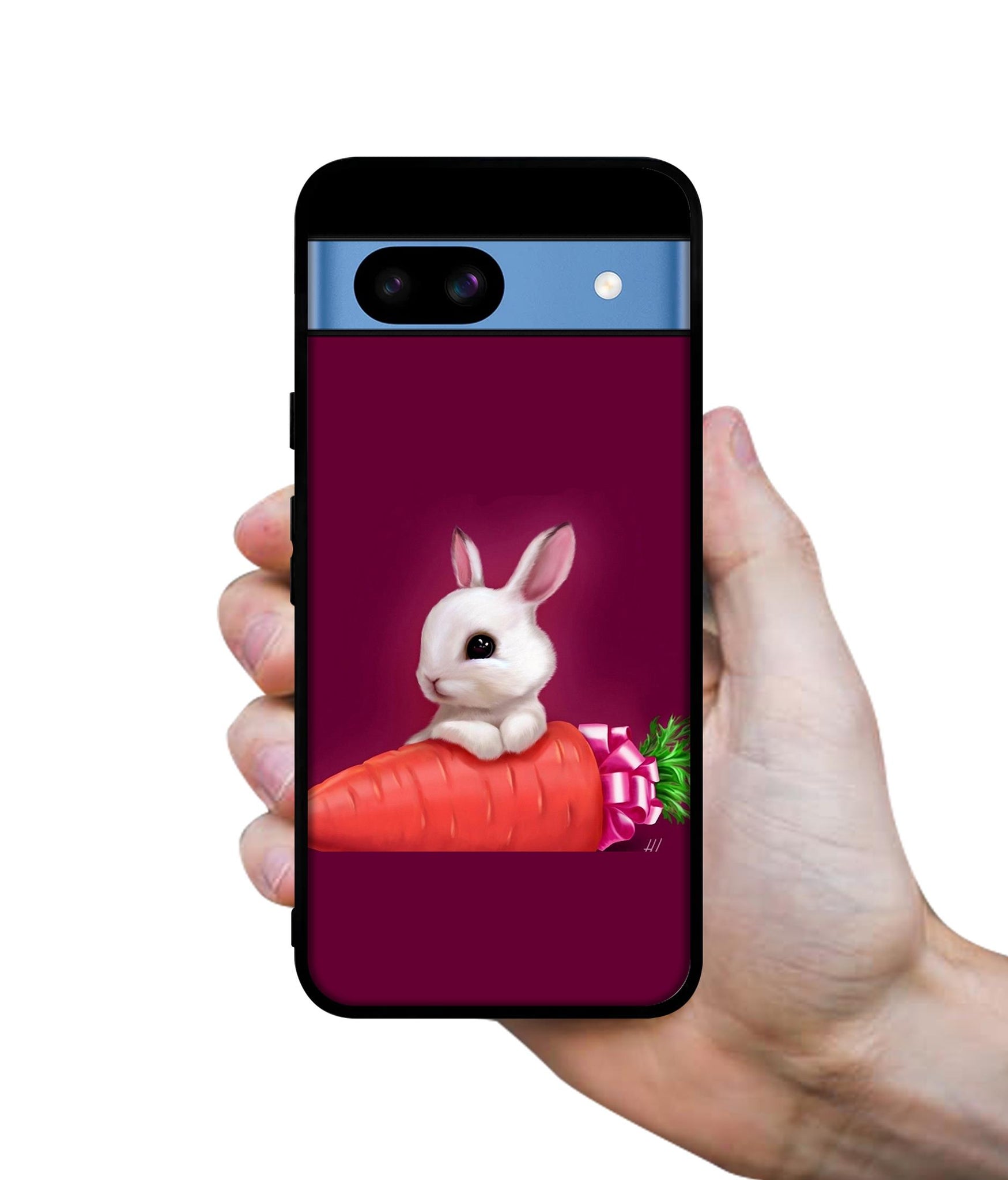 Bunny With Carrot Designer 2D Printed Back Case Cover for Google Pixel 8a 5G