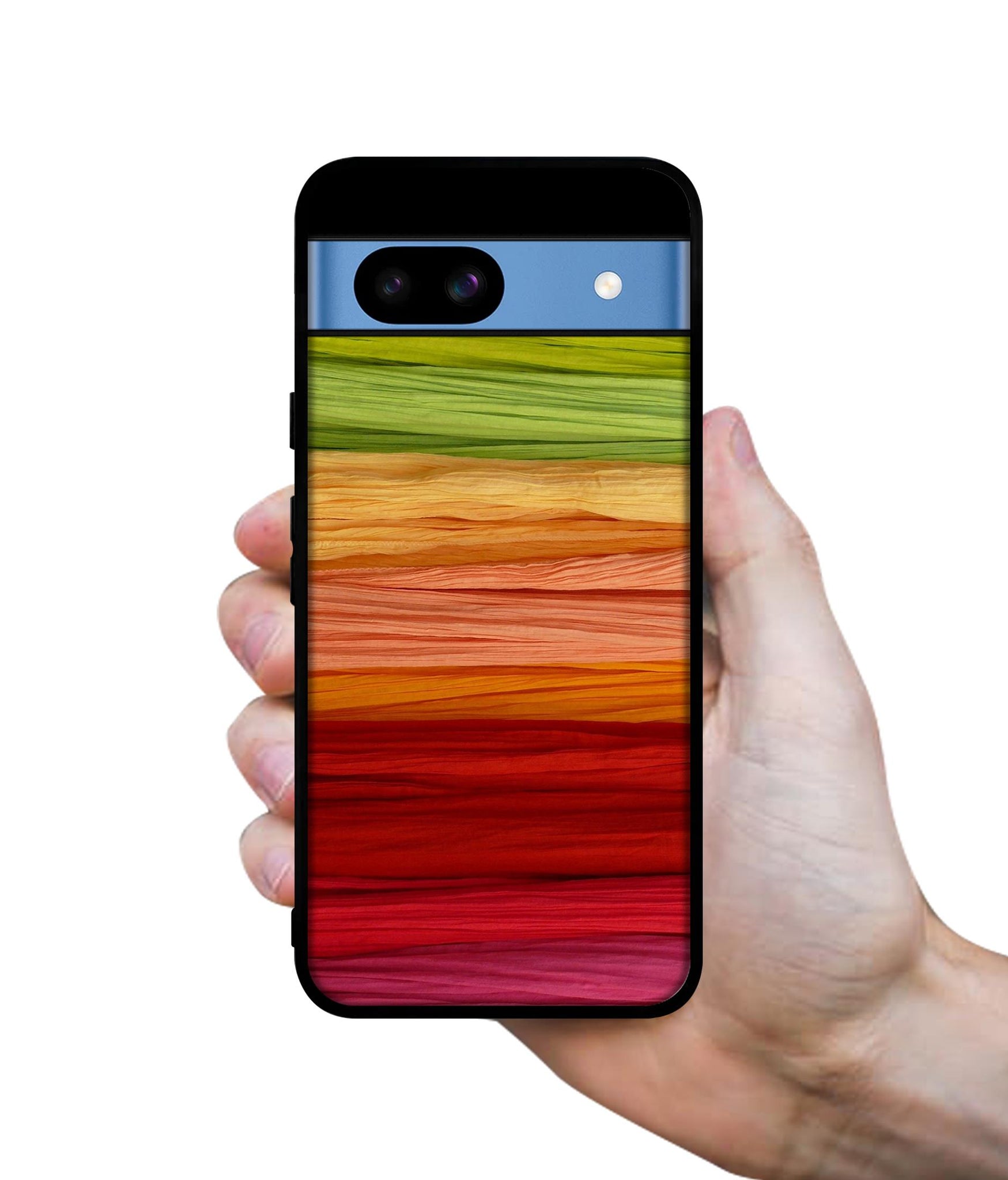 Colorful Thread Designer 2D Printed Back Case Cover for Google Pixel 8a 5G