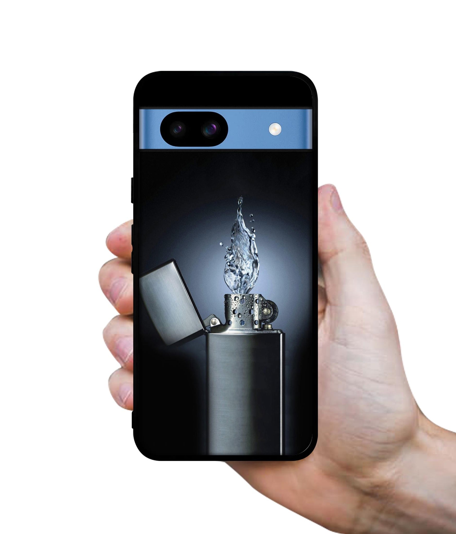 Water Lighter Designer 2D Printed Back Case Cover for Google Pixel 8a 5G