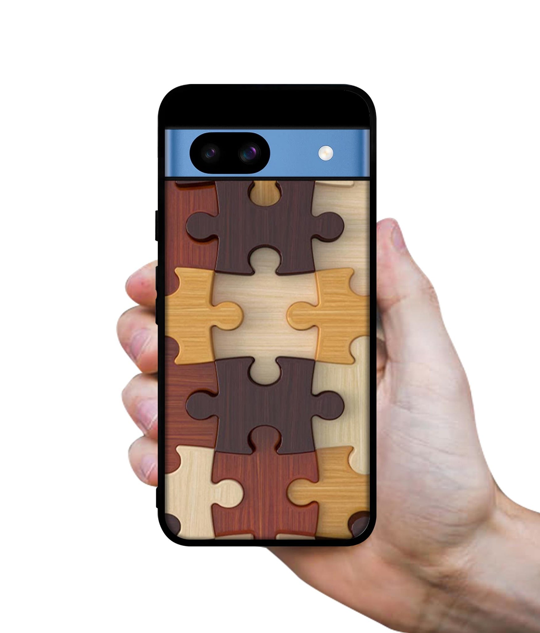 Puzzle Pattern Designer 2D Printed Back Case Cover for Google Pixel 8a 5G