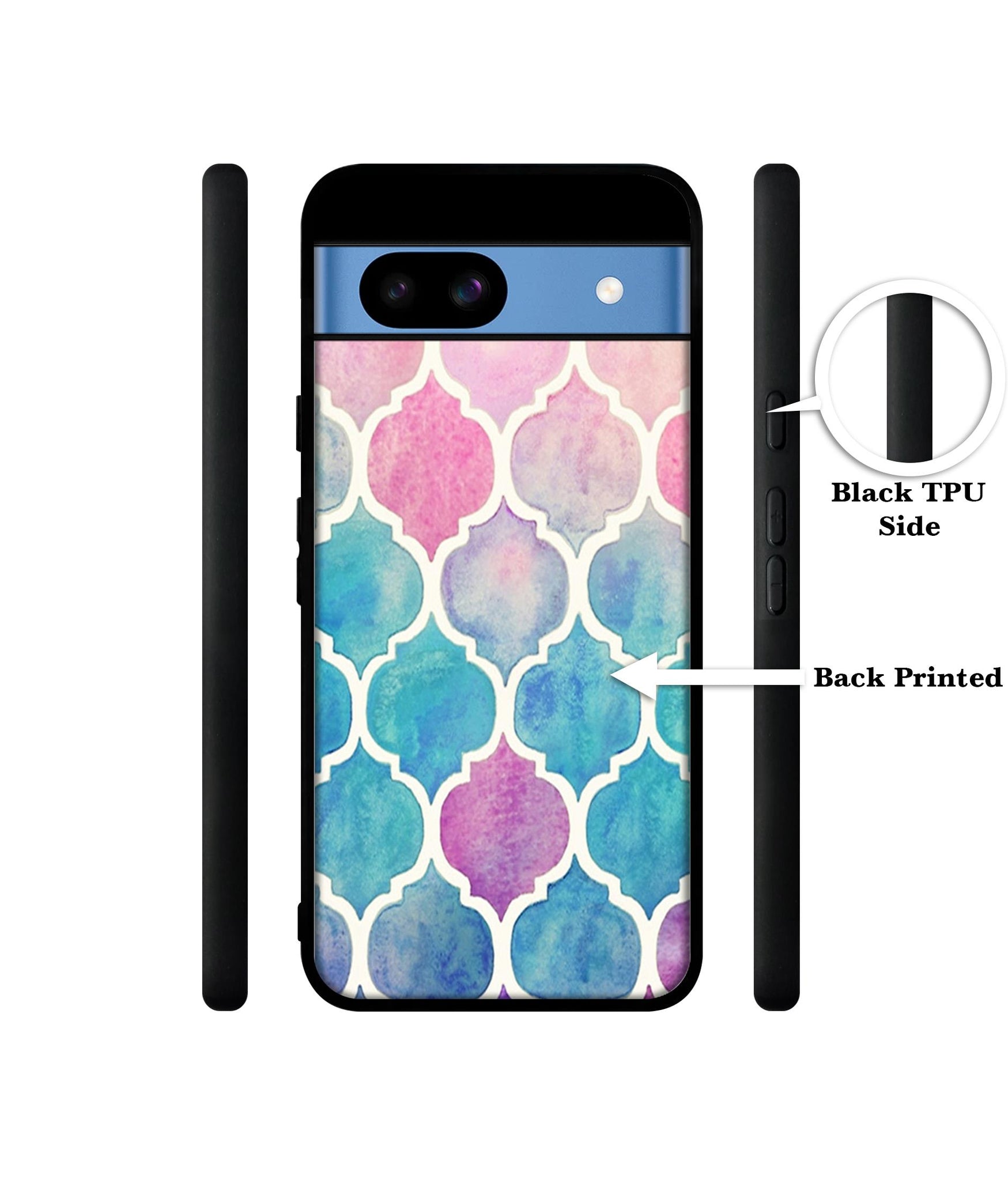 Patterns Art Designer 2D Printed Back Case Cover for Google Pixel 8a 5G