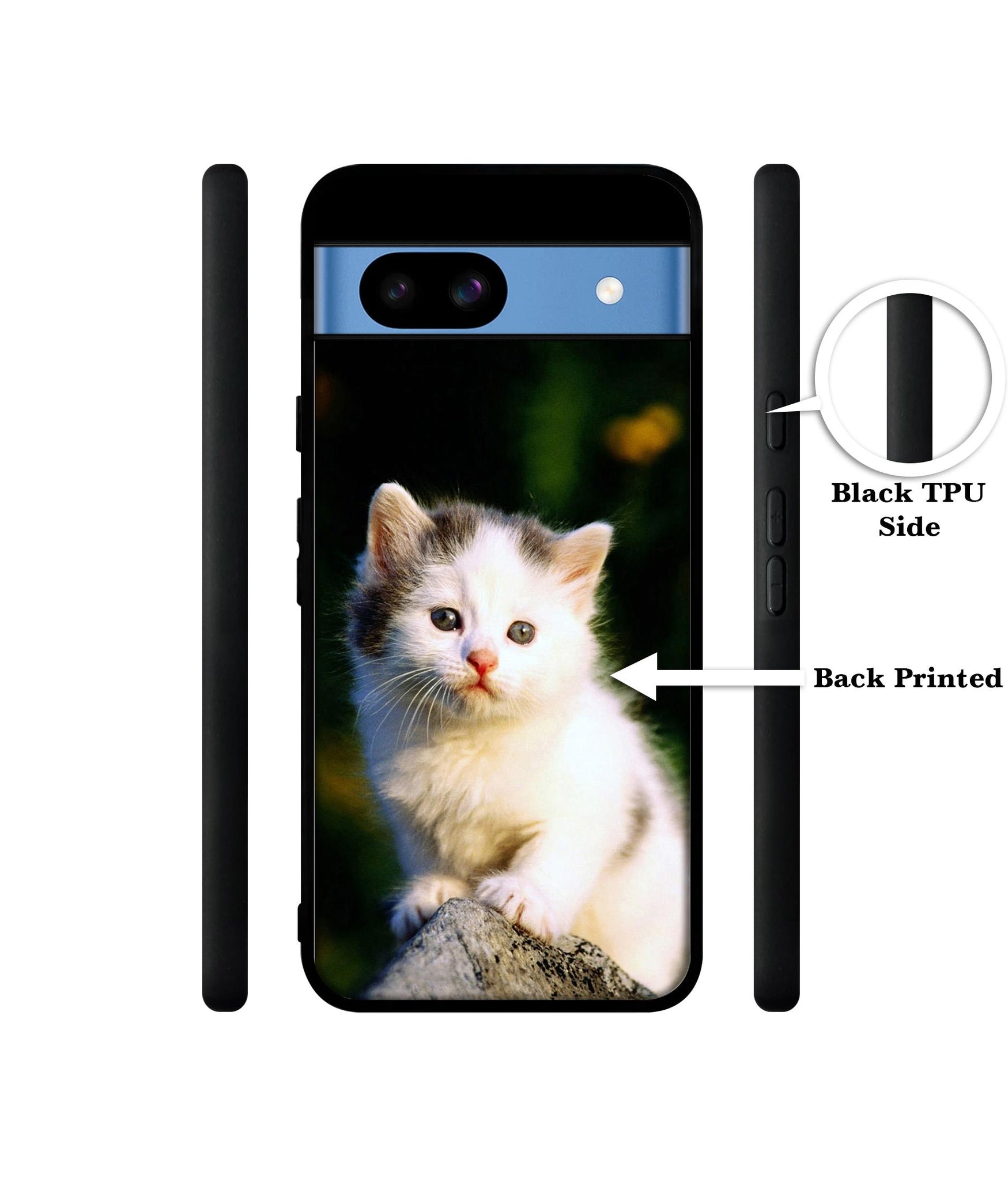 Sweet Cat Designer 2D Printed Back Case Cover for Google Pixel 8a 5G