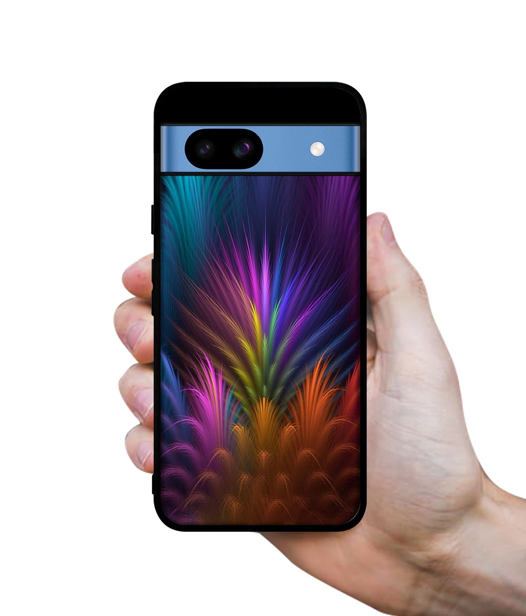 Multicoloured Designer 2D Printed Back Case Cover for Google Pixel 8a 5G