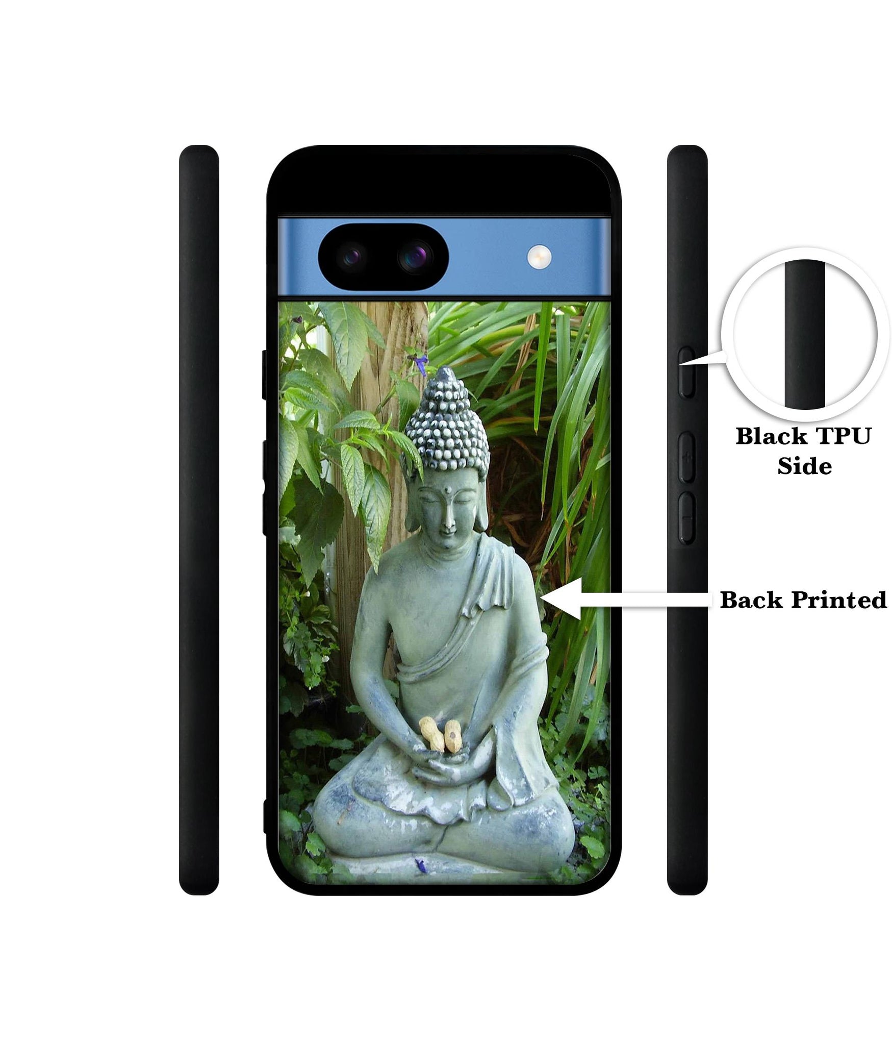 Buddhism Designer 2D Printed Back Case Cover for Google Pixel 8a 5G