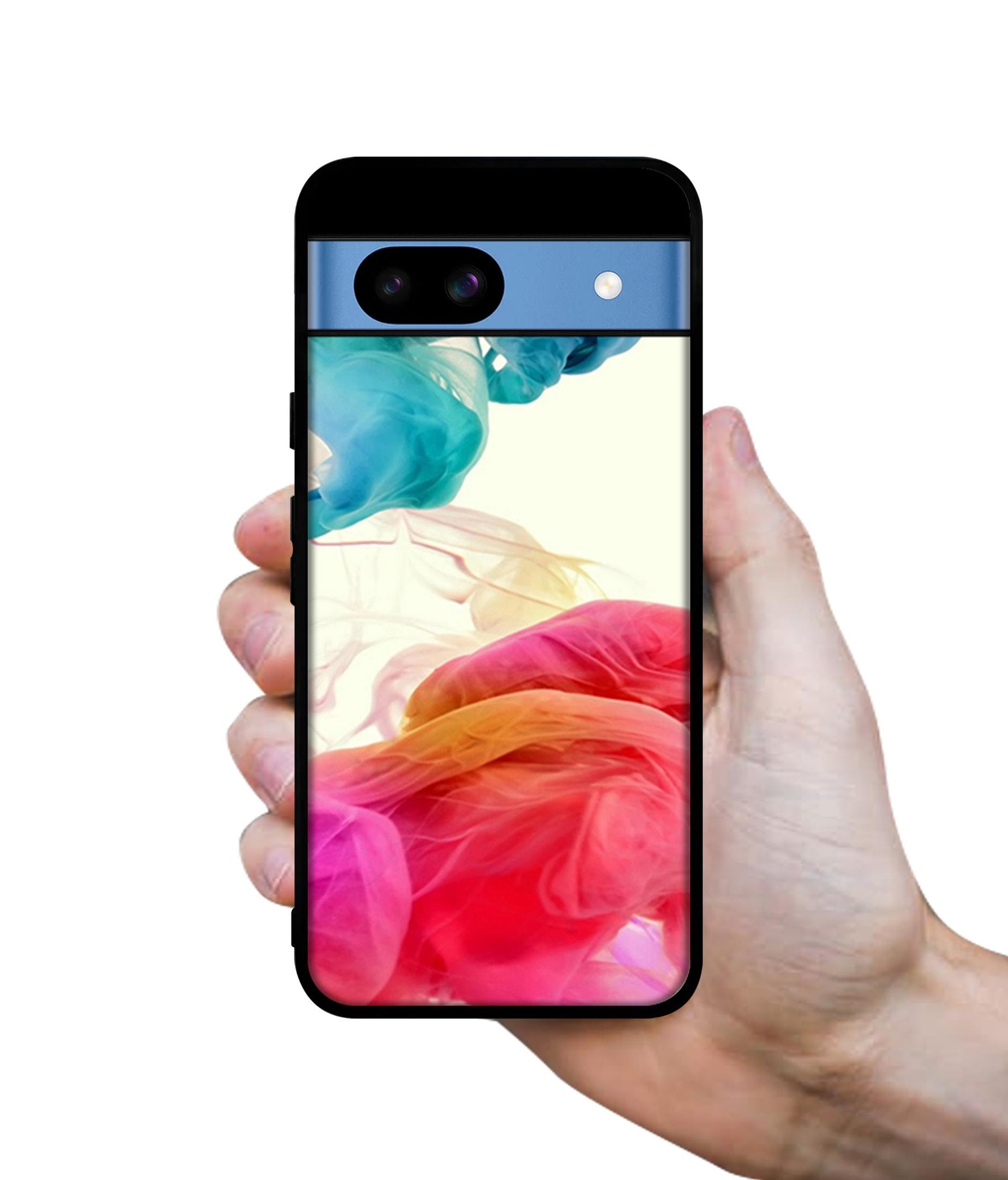 Colored Smoke Designer 2D Printed Back Case Cover for Google Pixel 8a 5G