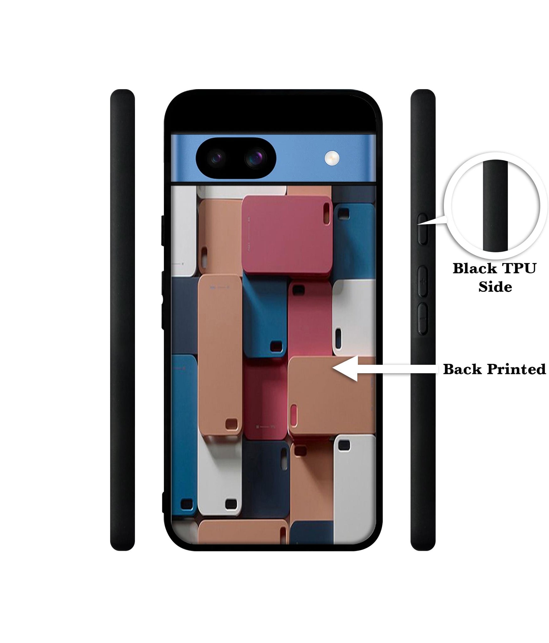 Mobile Cover Designer 2D Printed Back Case Cover for Google Pixel 8a 5G