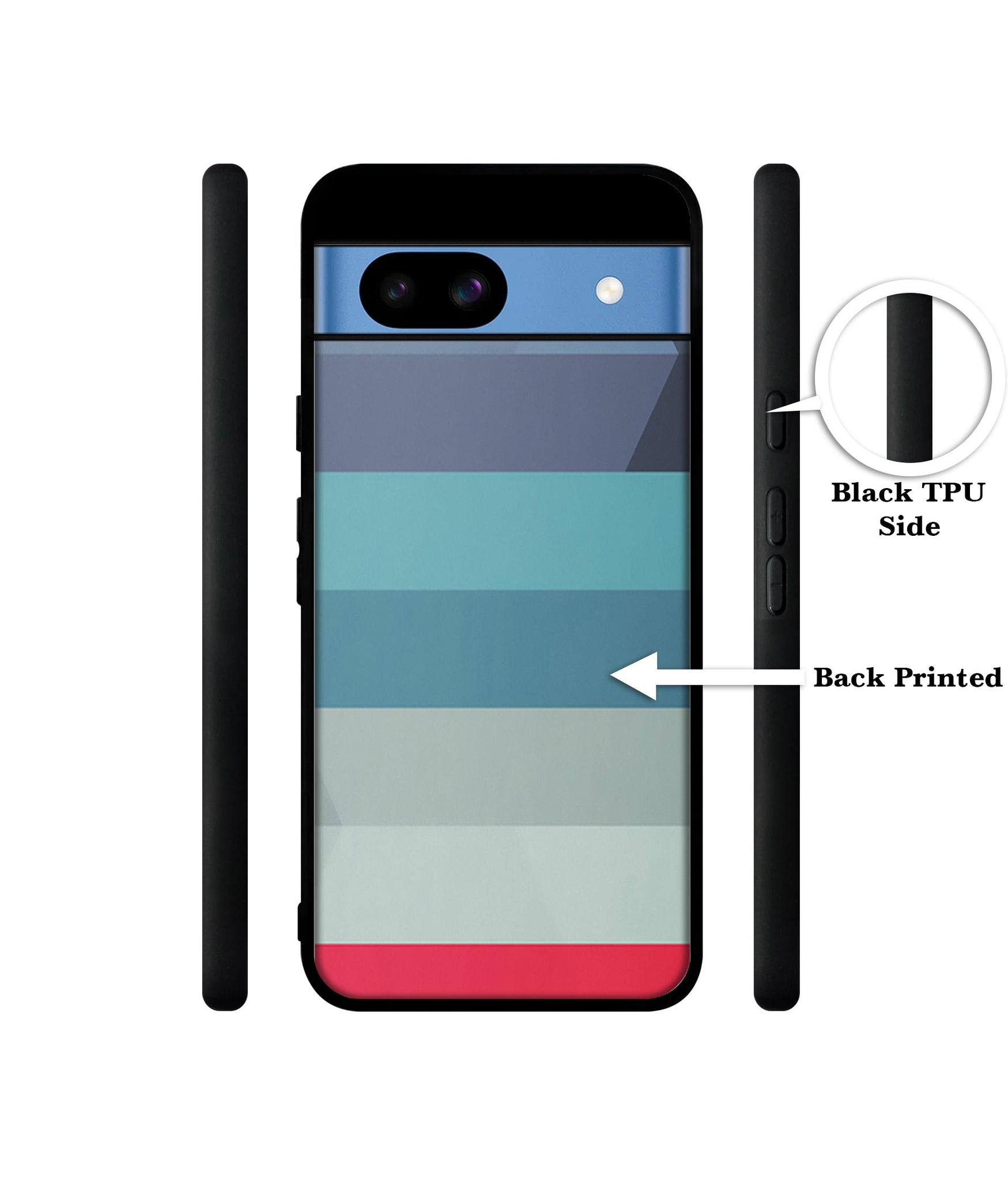 Colorful Lines Designer 2D Printed Back Case Cover for Google Pixel 8a 5G