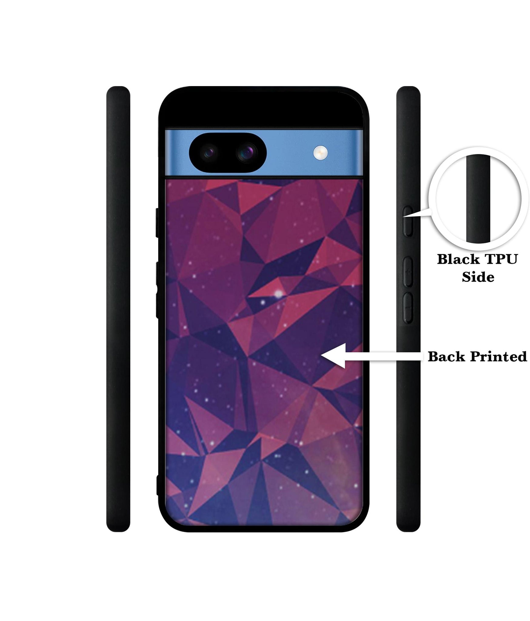 Bad Color Shape Designer 2D Printed Back Case Cover for Google Pixel 8a 5G