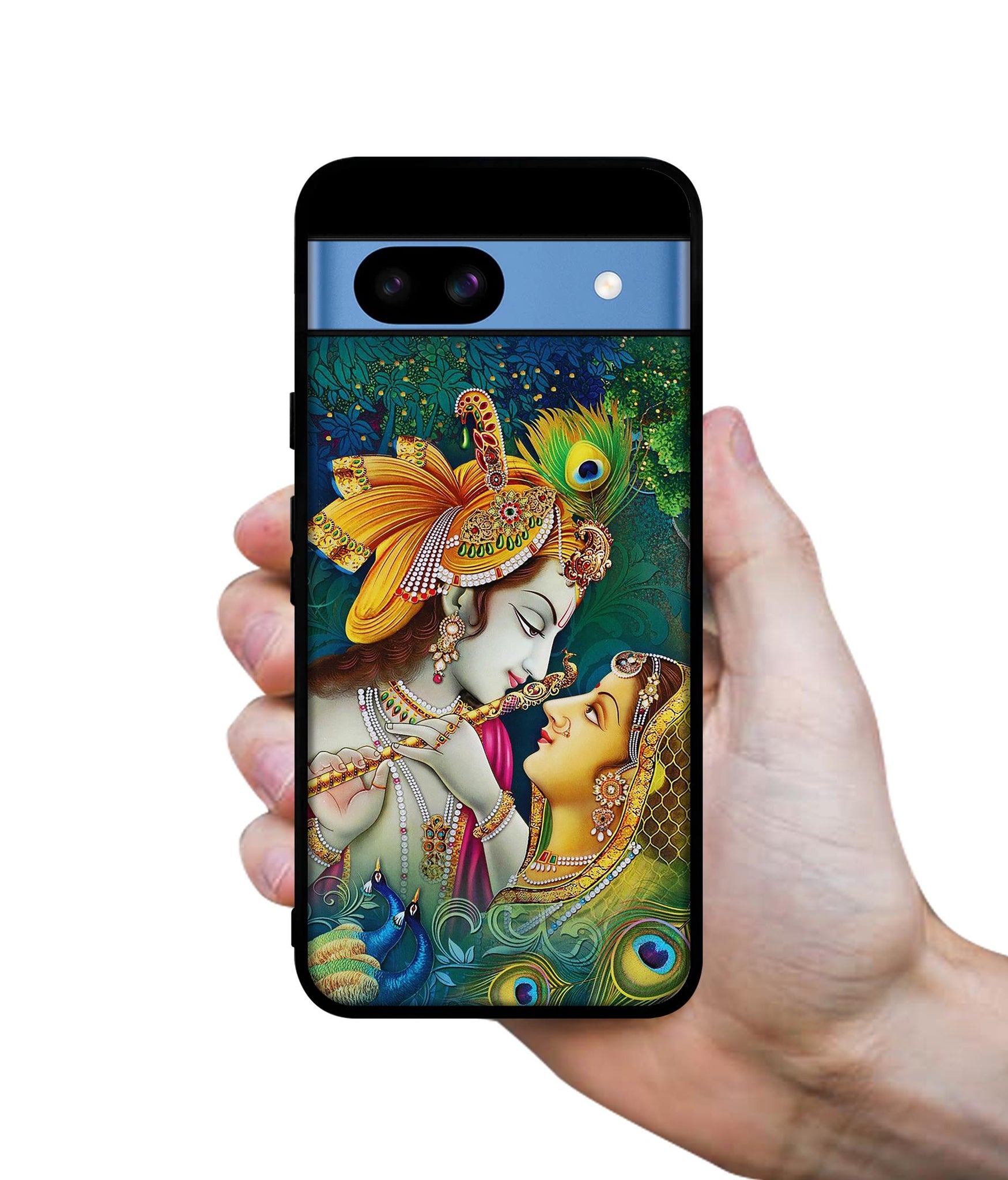 Radha Kishan Love Designer 2D Printed Back Case Cover for Google Pixel 8a 5G