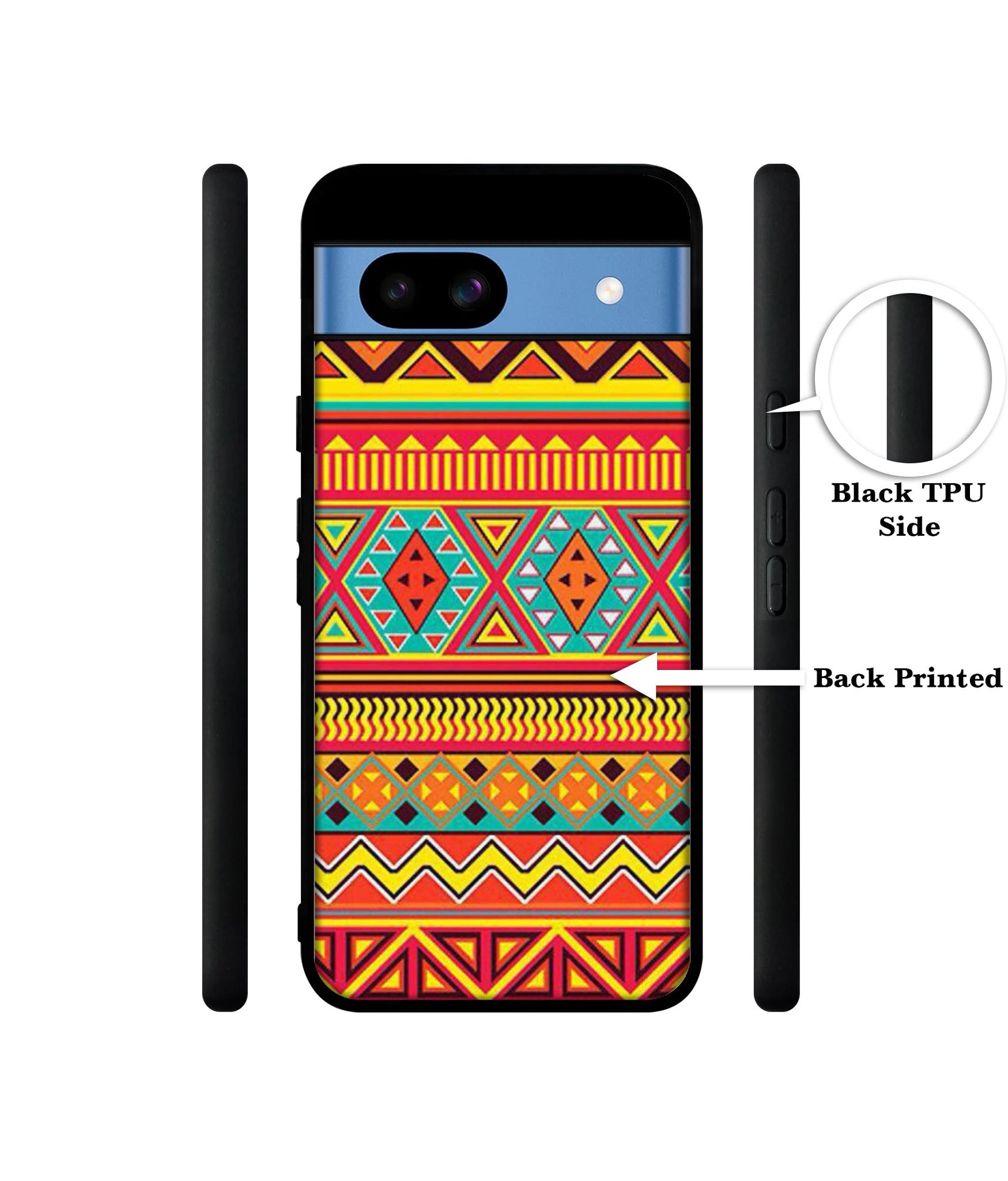 Artistic Rangoli Designer 2D Printed Back Case Cover for Google Pixel 8a 5G