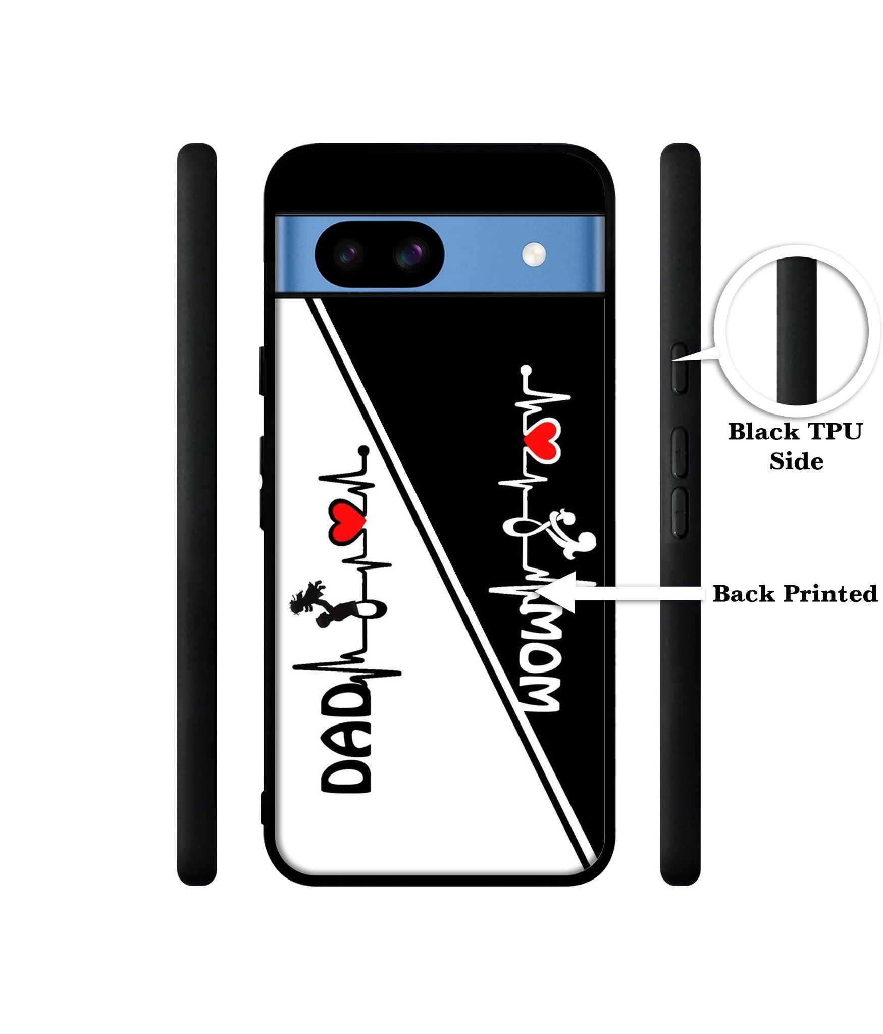 Mom and Dad Lover Designer 2D Printed Back Case Cover for Google Pixel 8a 5G