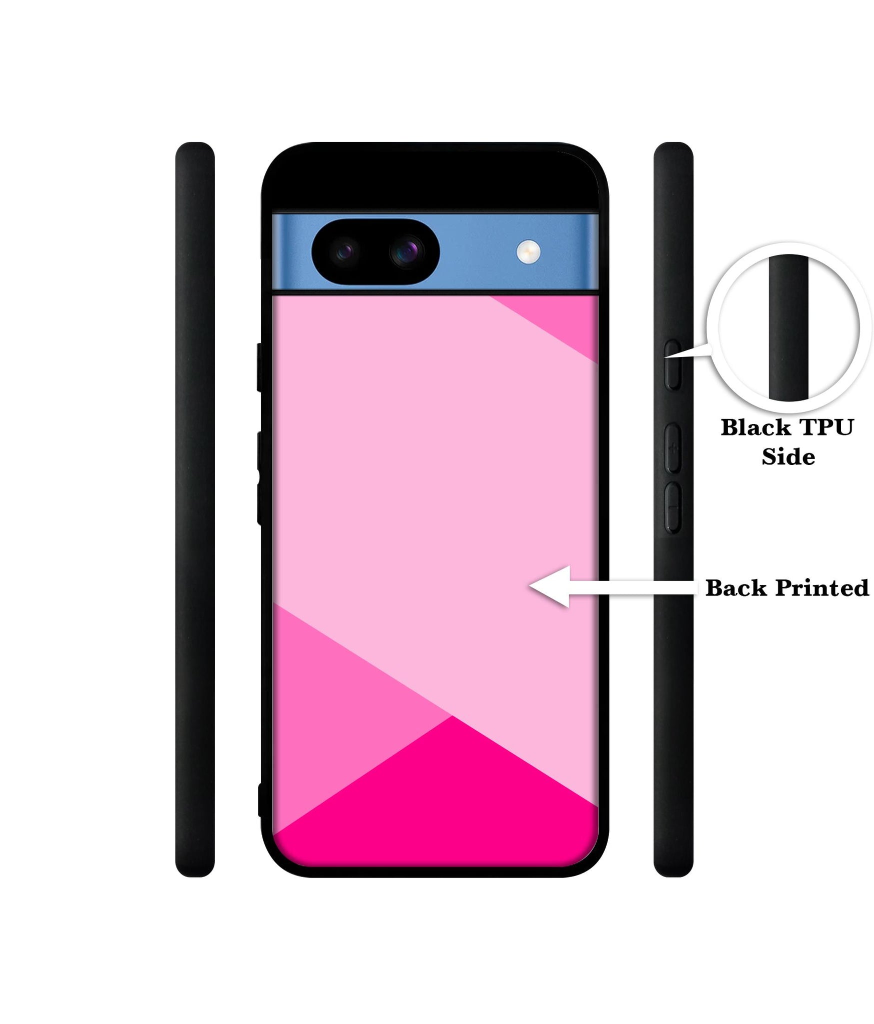 Pink Cross Vector Designer 2D Printed Back Case Cover for Google Pixel 8a 5G