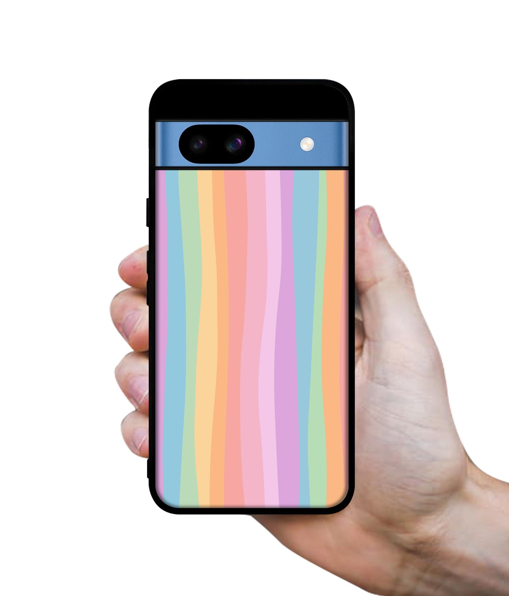 Cool Rainbow Designer 2D Printed Back Case Cover for Google Pixel 8a 5G