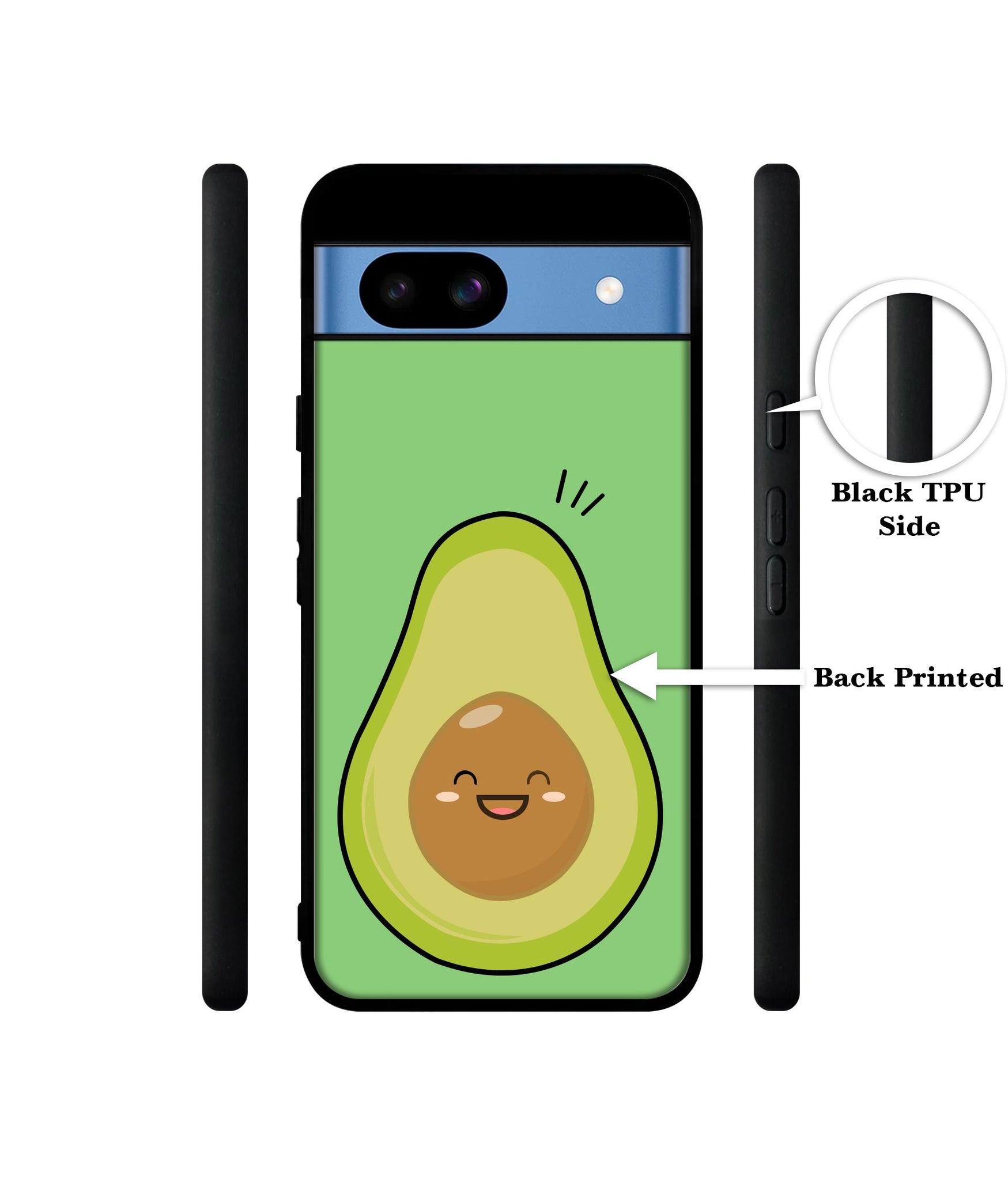 Avocados Designer 2D Printed Back Case Cover for Google Pixel 8a 5G