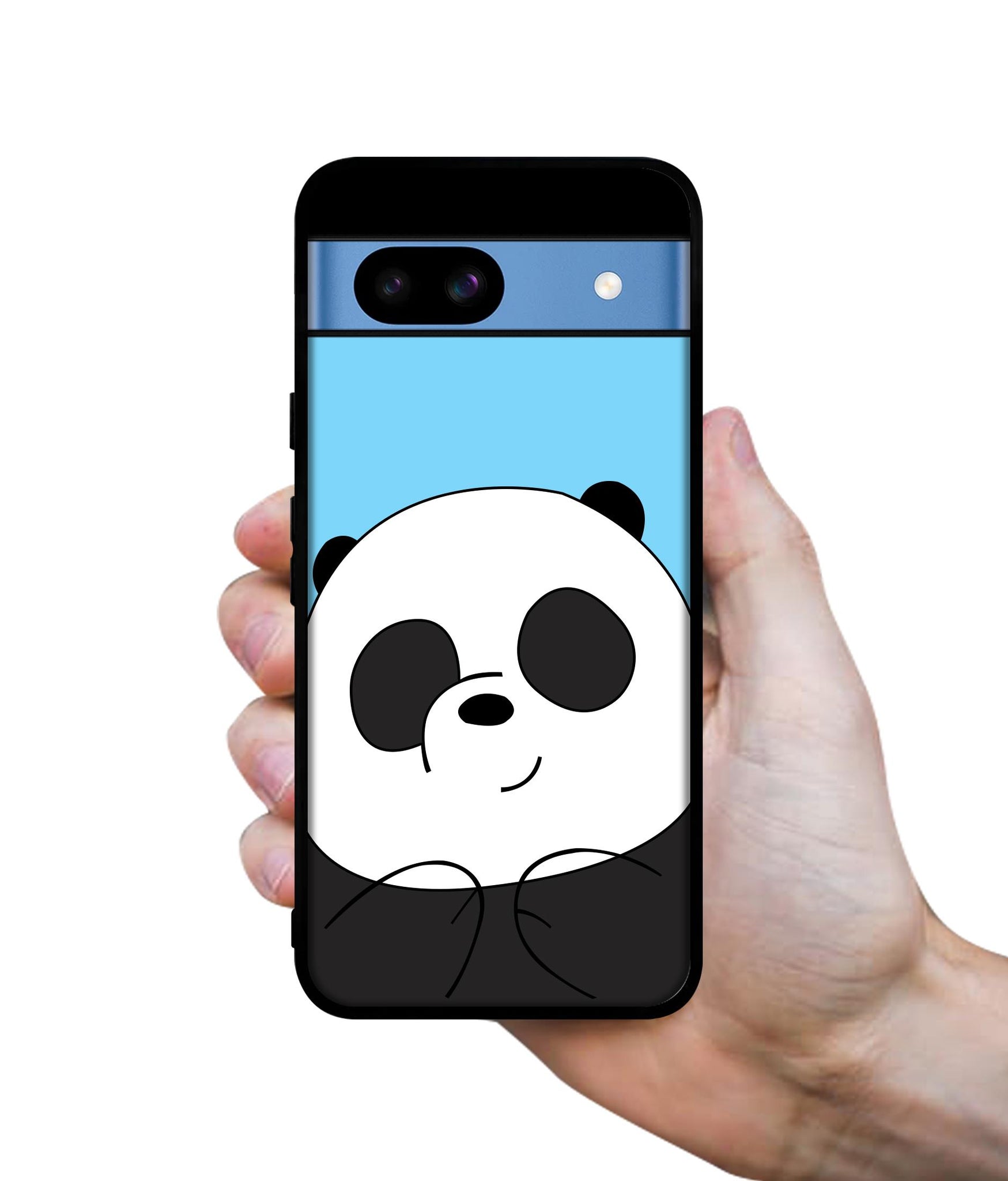 Cute Panda Designer 2D Printed Back Case Cover for Google Pixel 8a 5G