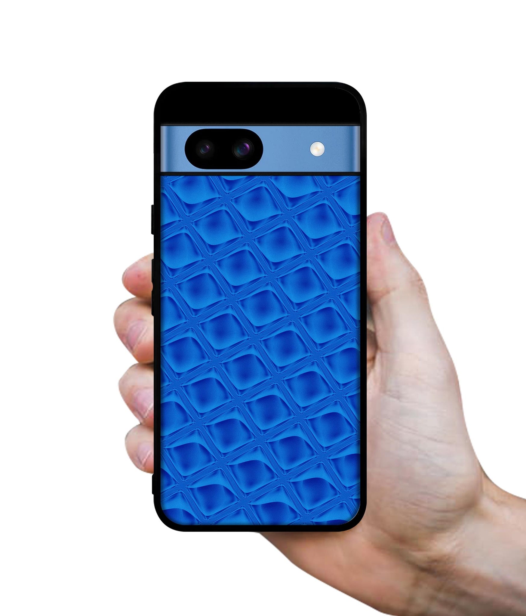 Blue Diamond Designer 2D Printed Back Case Cover for Google Pixel 8a 5G