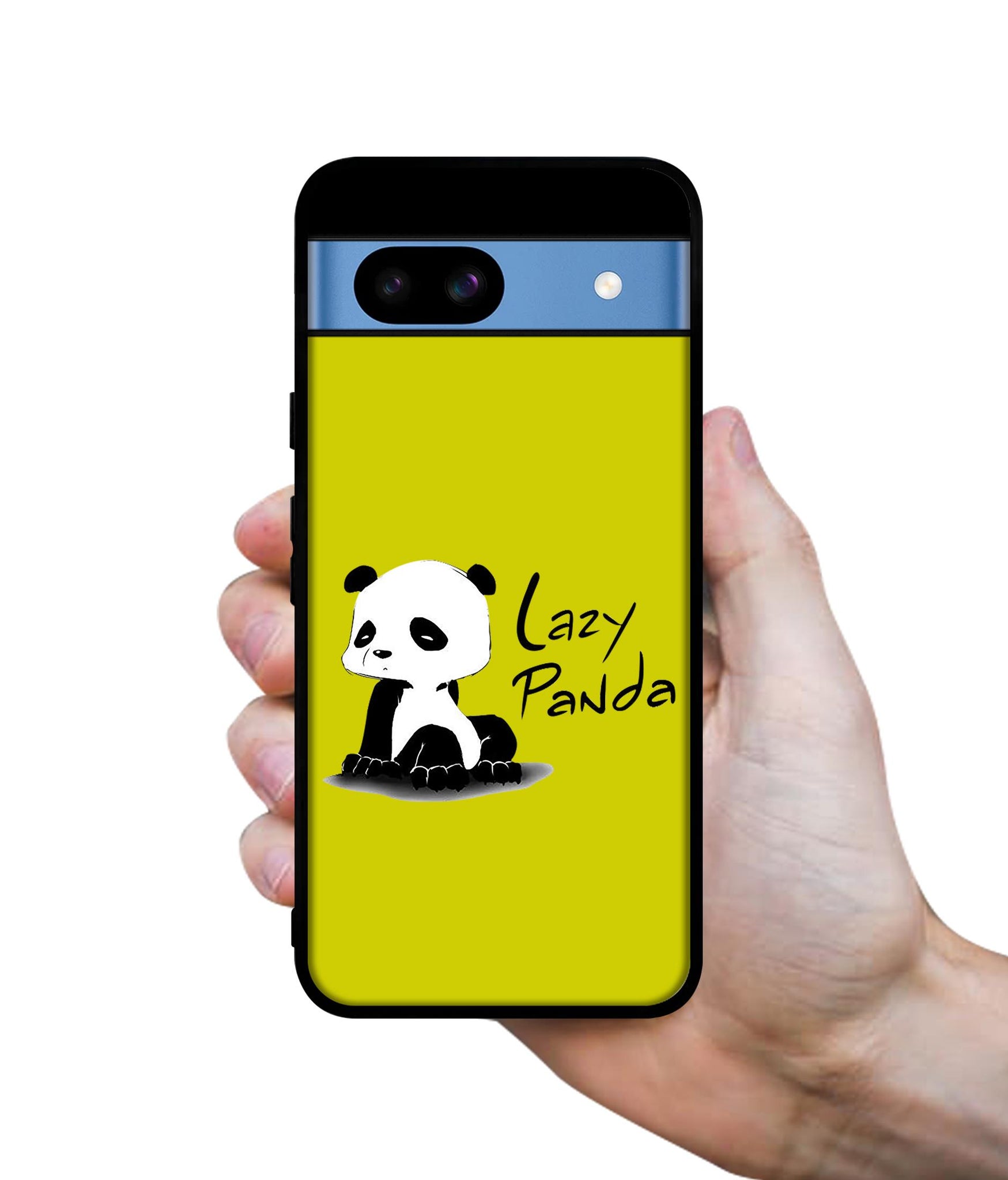 Lazy Panda Designer 2D Printed Back Case Cover for Google Pixel 8a 5G