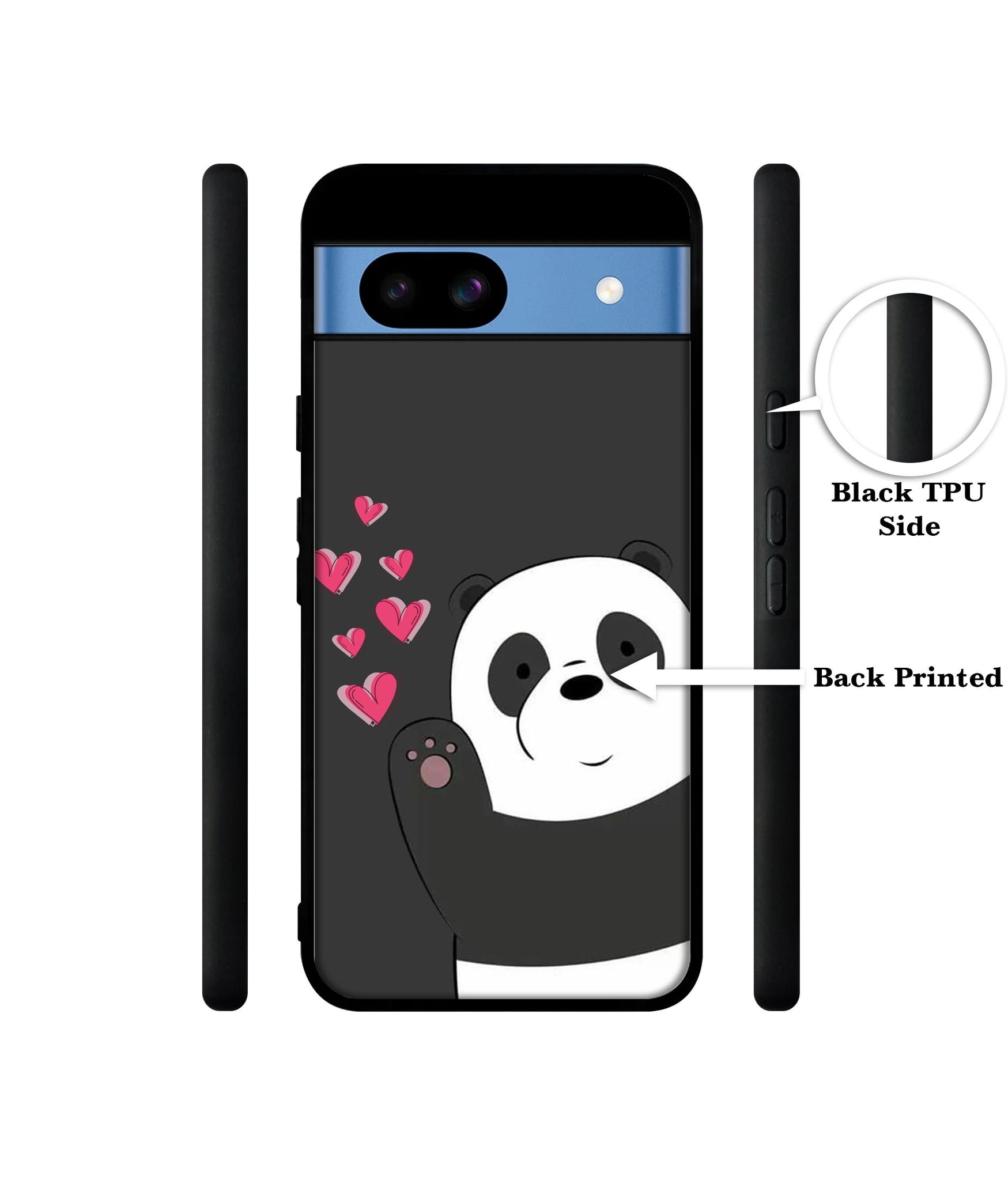 Love Panda Designer 2D Printed Back Case Cover for Google Pixel 8a 5G