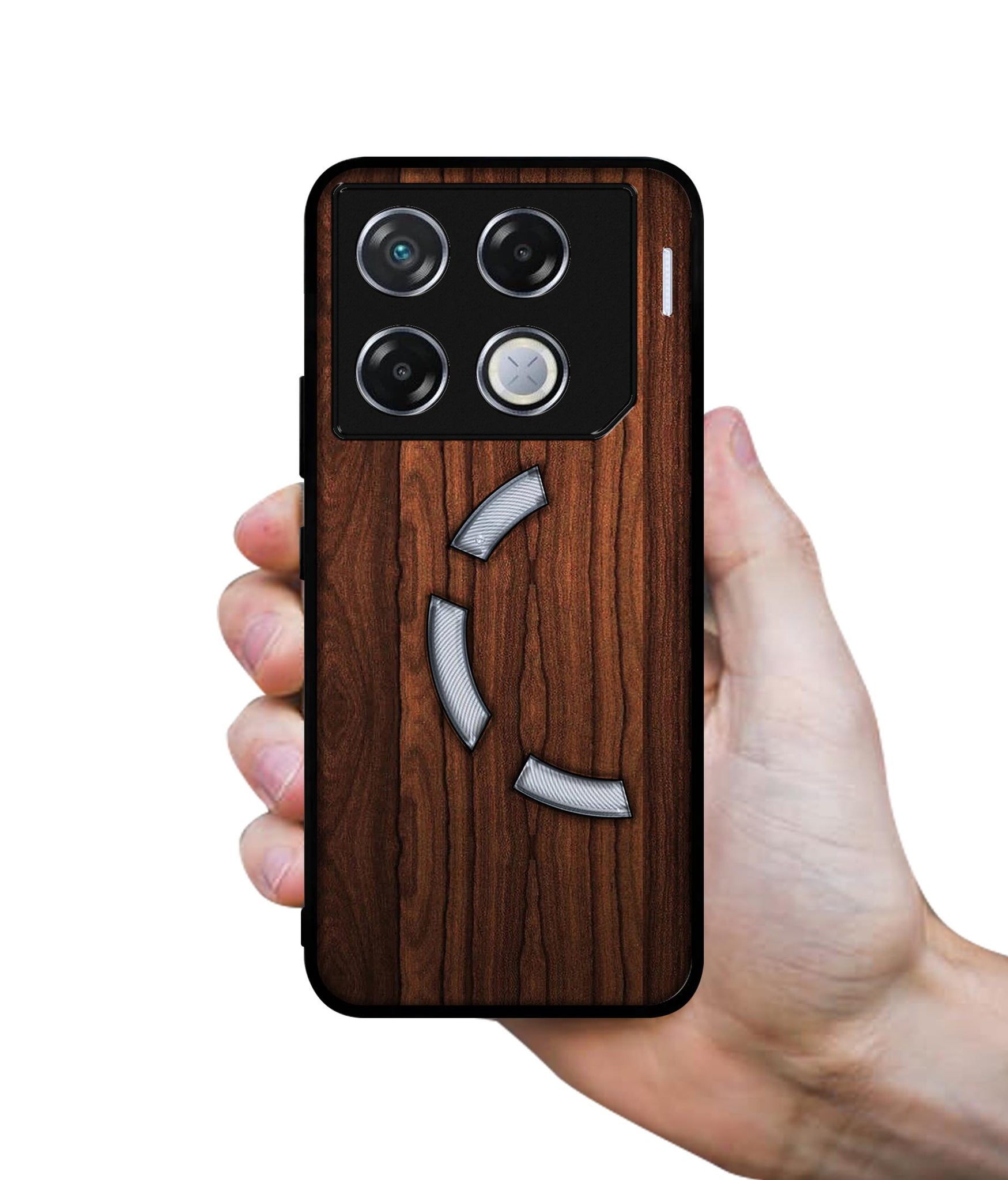 Brown Wooden Texture Designer 2D Printed Back Case Cover for Infinix GT 20 Pro 5G
