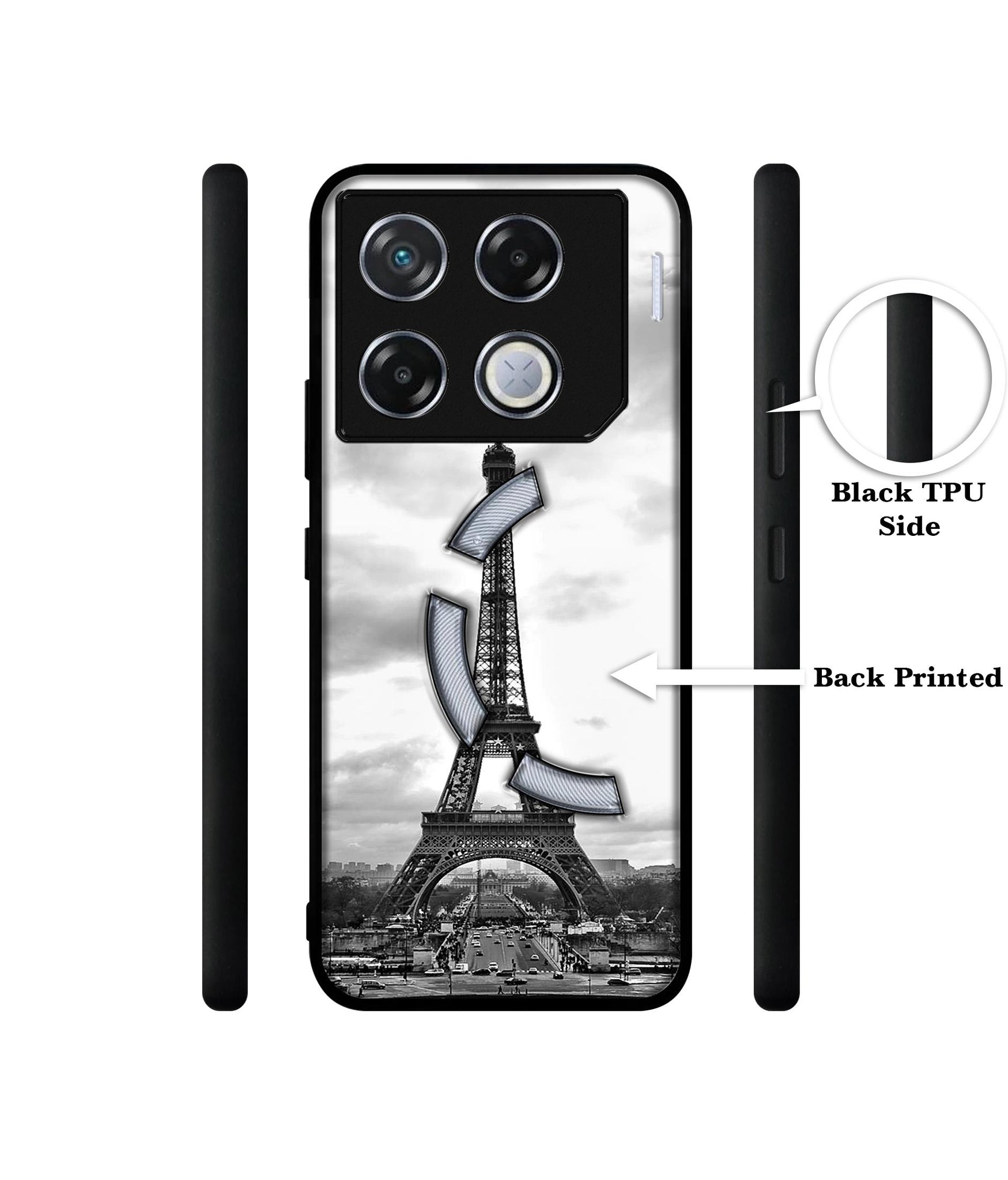 Eiffel Tower Designer 2D Printed Back Case Cover for Infinix GT 20 Pro 5G