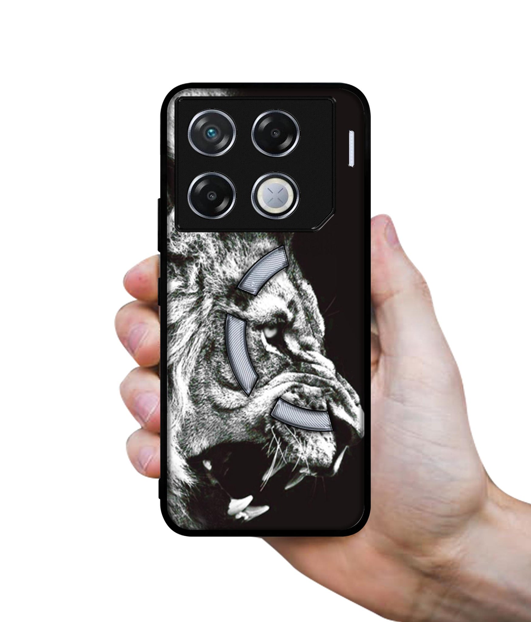 Angry Lion Designer 2D Printed Back Case Cover for Infinix GT 20 Pro 5G