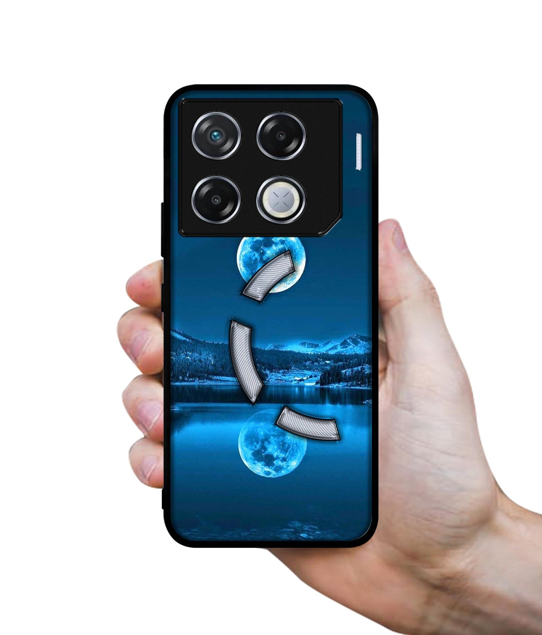 Awesome Moon Designer 2D Printed Back Case Cover for Infinix GT 20 Pro 5G