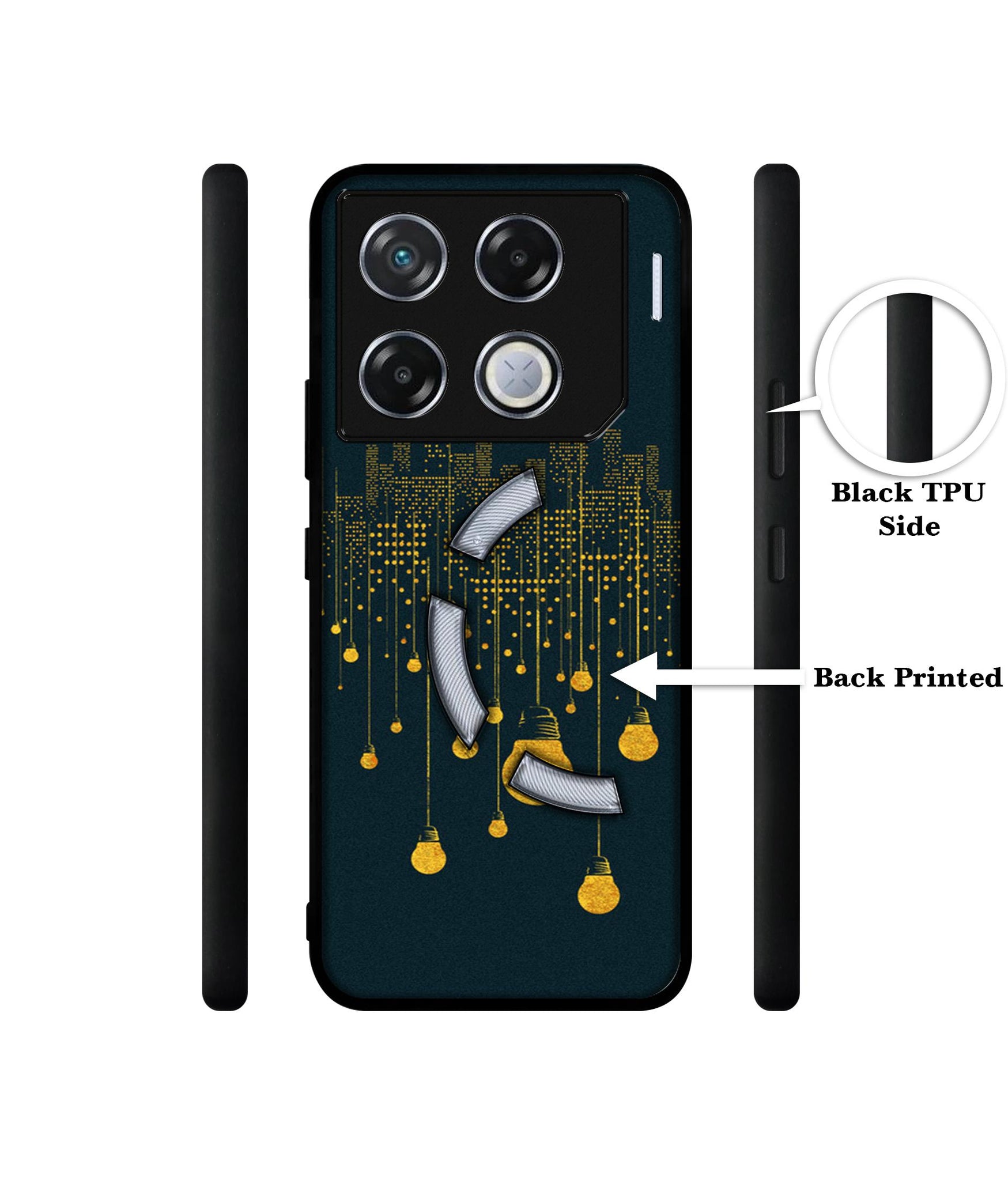 City Light Pattern Designer 2D Printed Back Case Cover for Infinix GT 20 Pro 5G