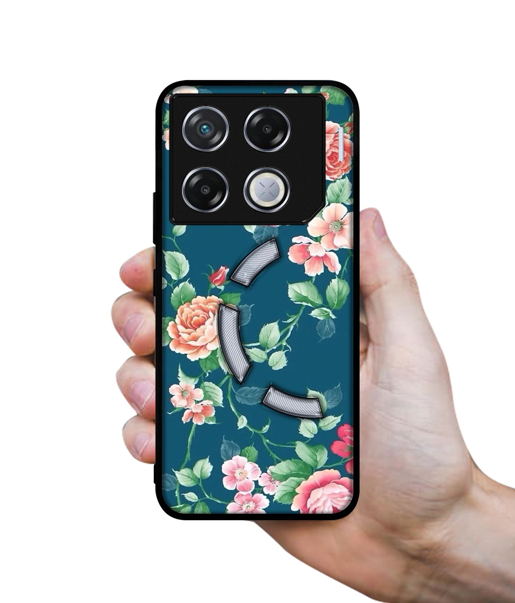 Vintage Floral Designer 2D Printed Back Case Cover for Infinix GT 20 Pro 5G
