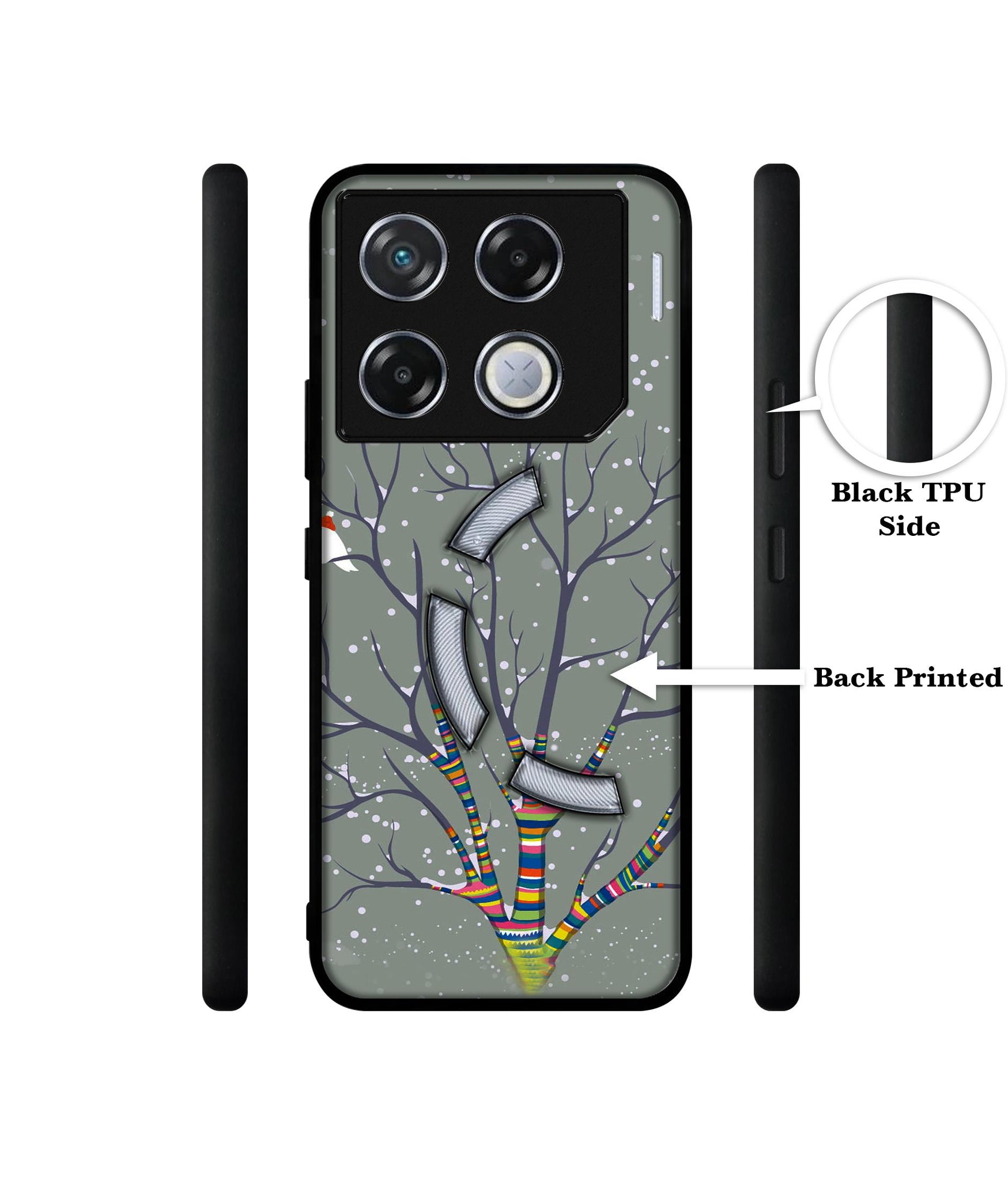 Winter Pattern Print Designer 2D Printed Back Case Cover for Infinix GT 20 Pro 5G
