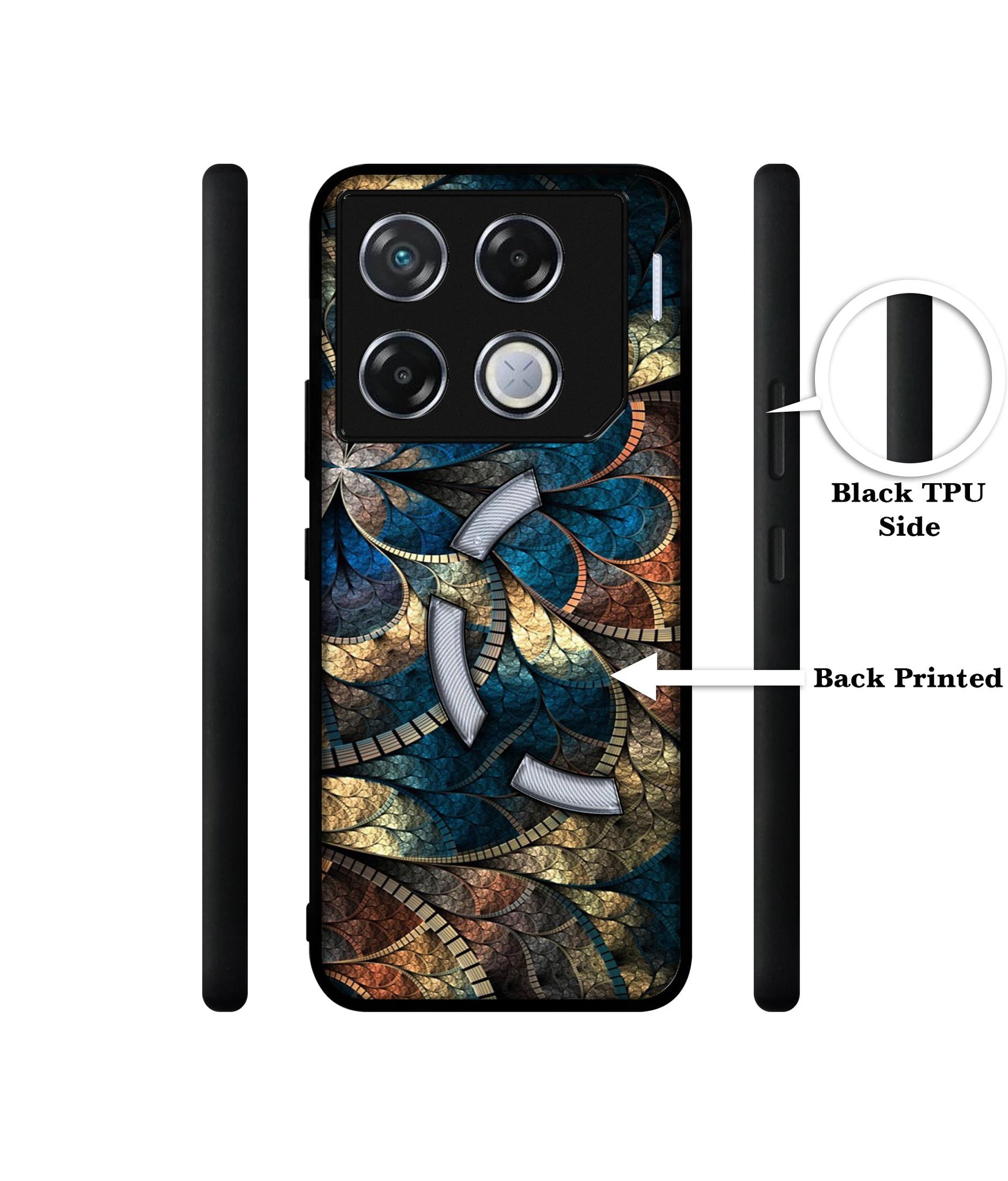 Fractional Pattern Designer 2D Printed Back Case Cover for Infinix GT 20 Pro 5G