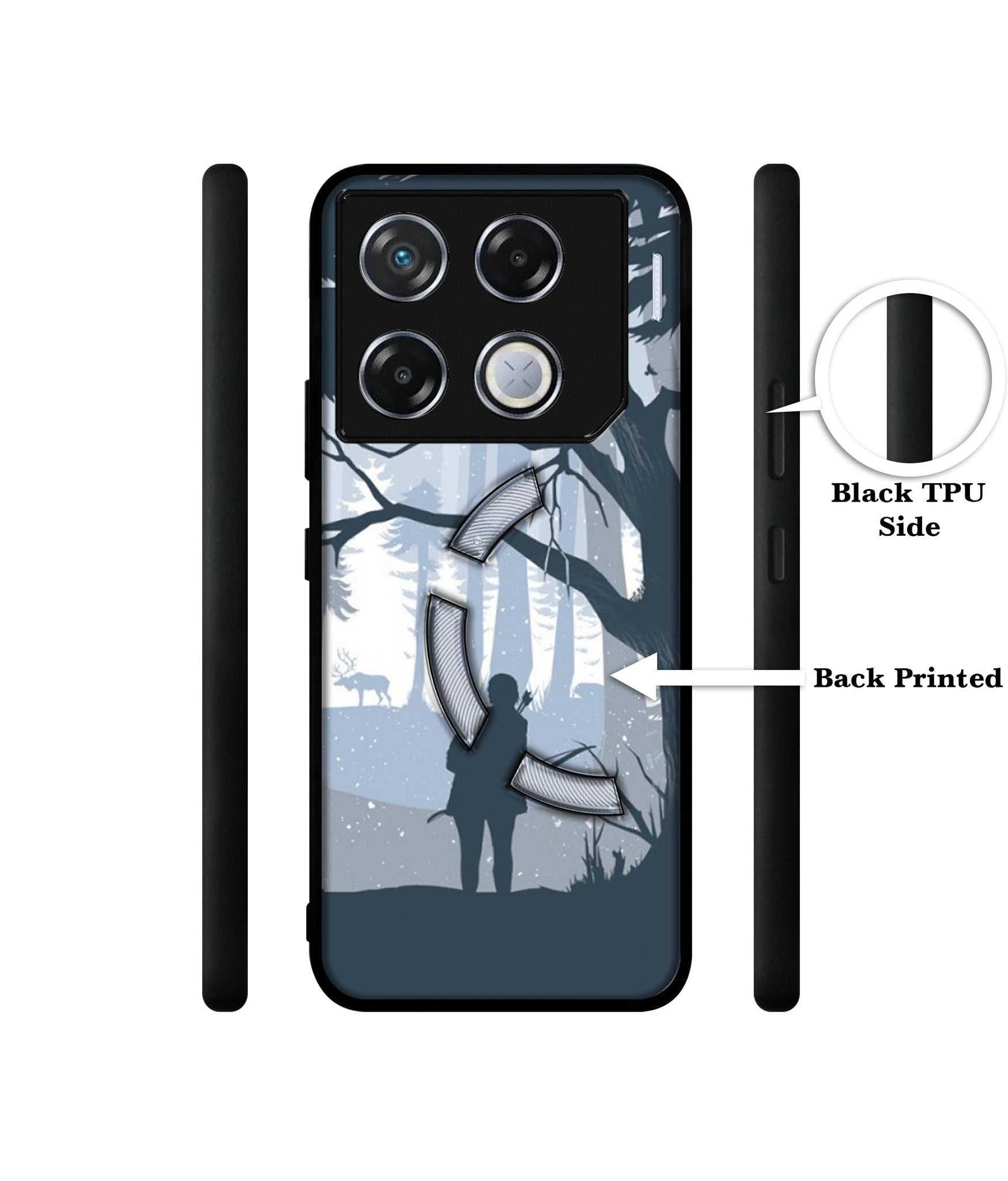Hunter Designer 2D Printed Back Case Cover for Infinix GT 20 Pro 5G