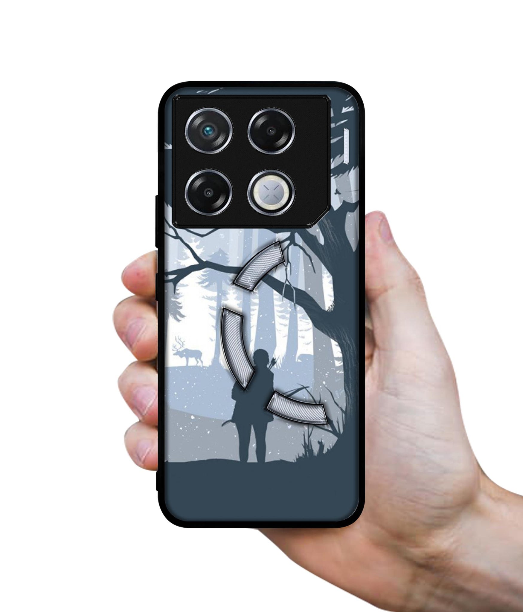 Hunter Designer 2D Printed Back Case Cover for Infinix GT 20 Pro 5G