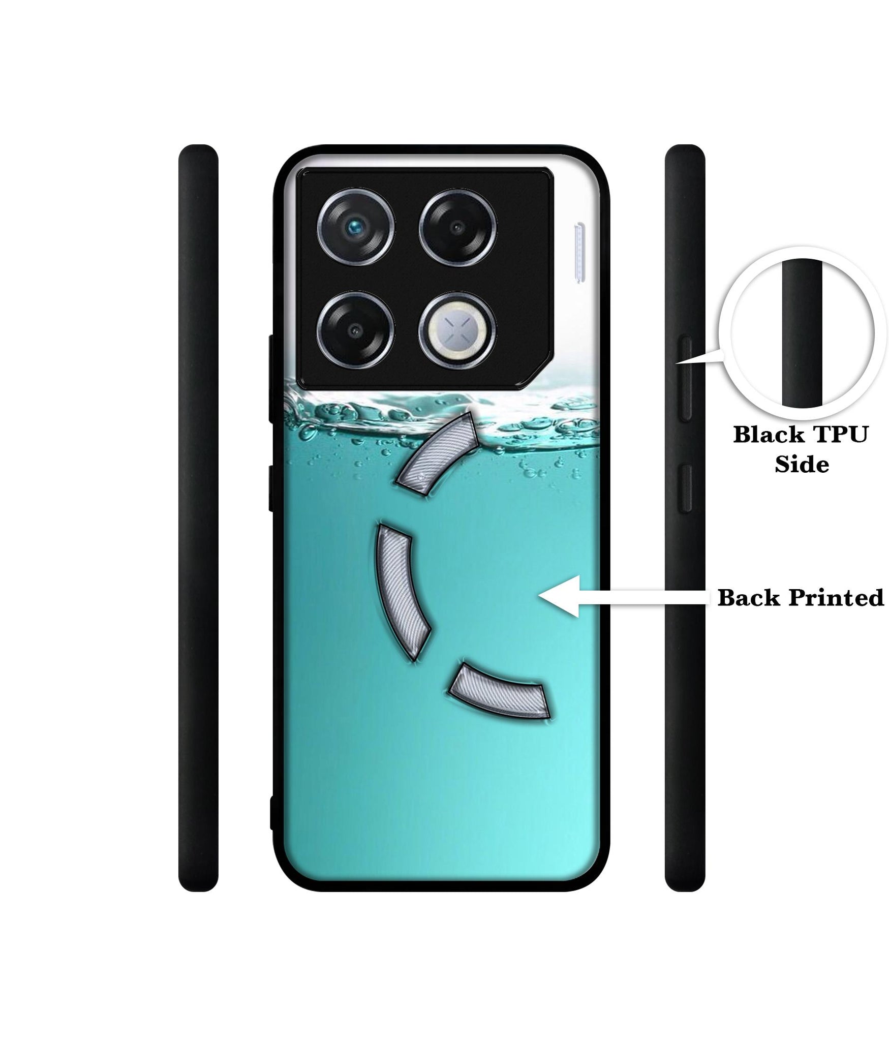 Half Fill Designer 2D Printed Back Case Cover for Infinix GT 20 Pro 5G