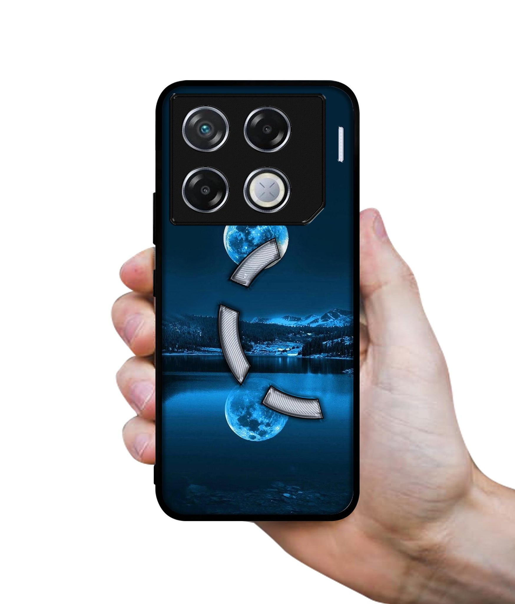 Moon Pattern Print Designer 2D Printed Back Case Cover for Infinix GT 20 Pro 5G