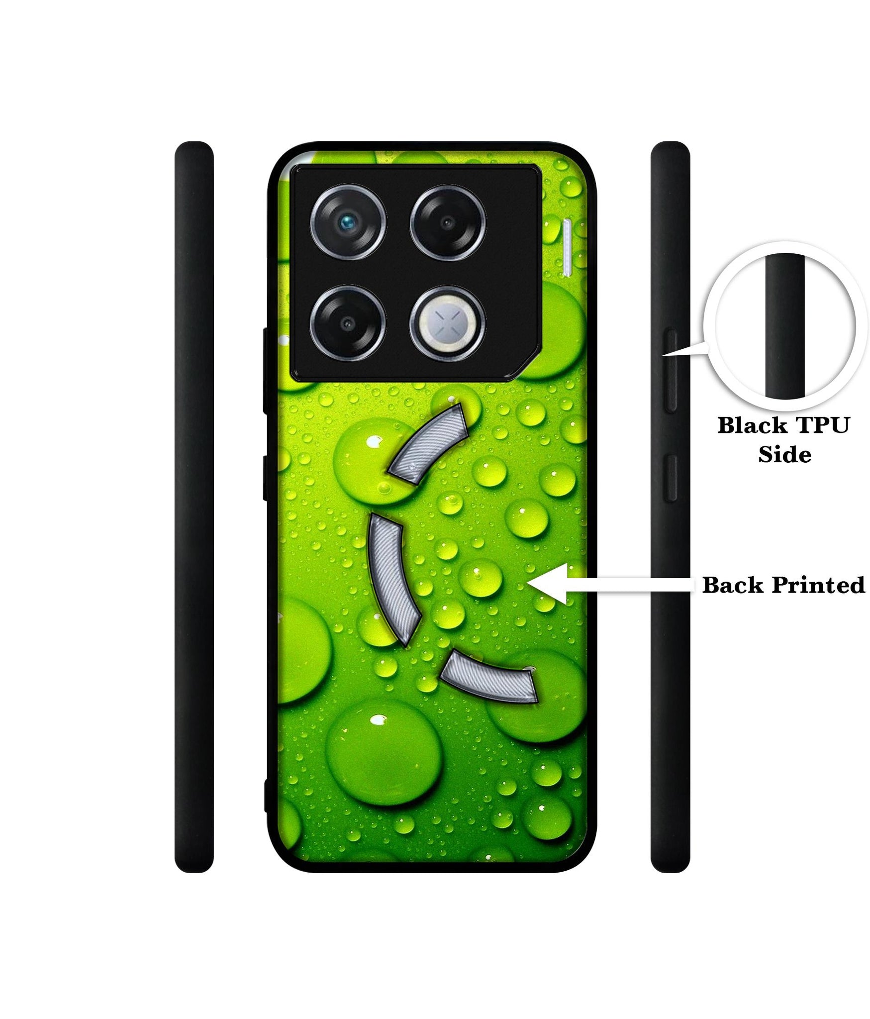 Green Bubbles Designer 2D Printed Back Case Cover for Infinix GT 20 Pro 5G