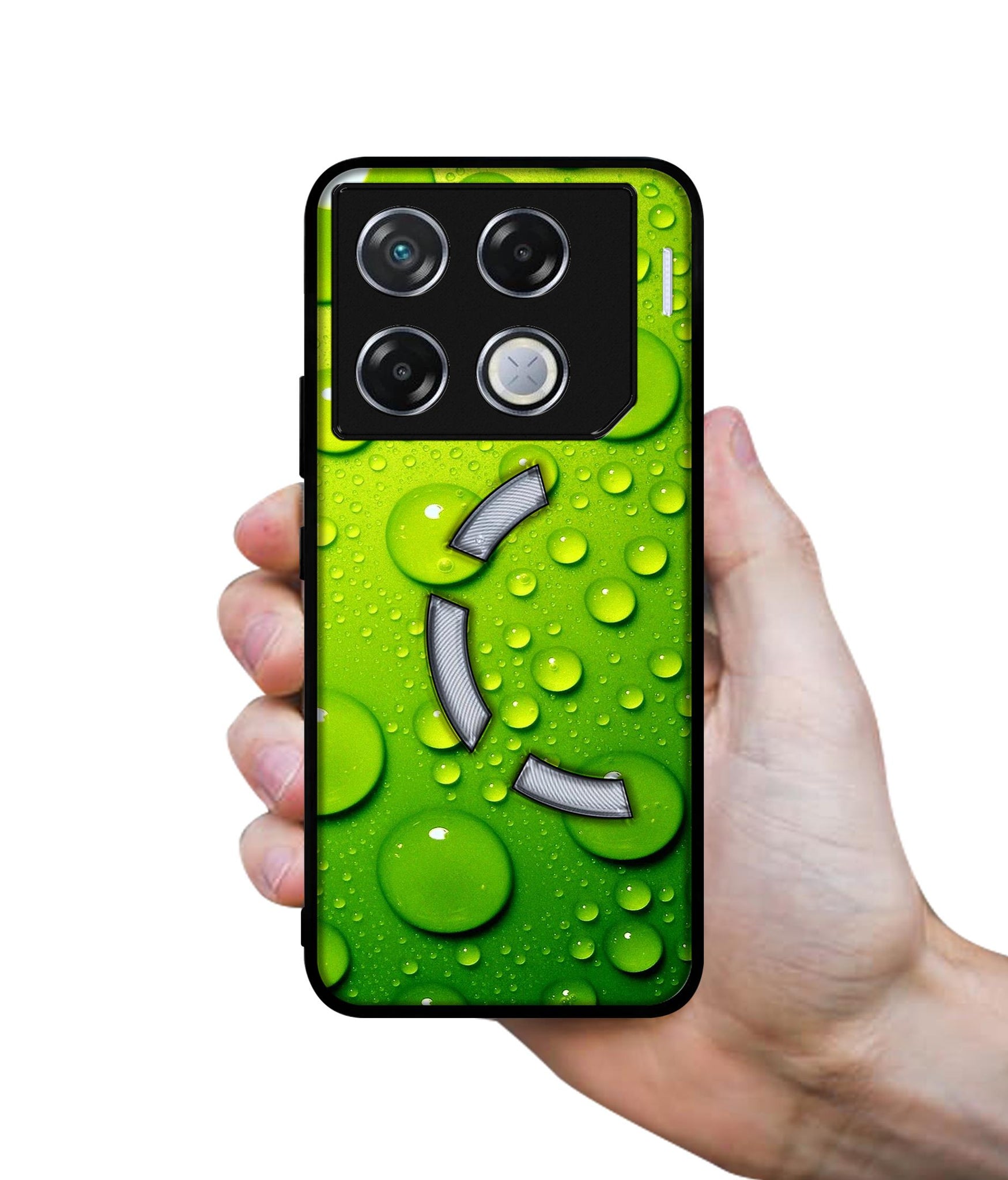 Green Bubbles Designer 2D Printed Back Case Cover for Infinix GT 20 Pro 5G