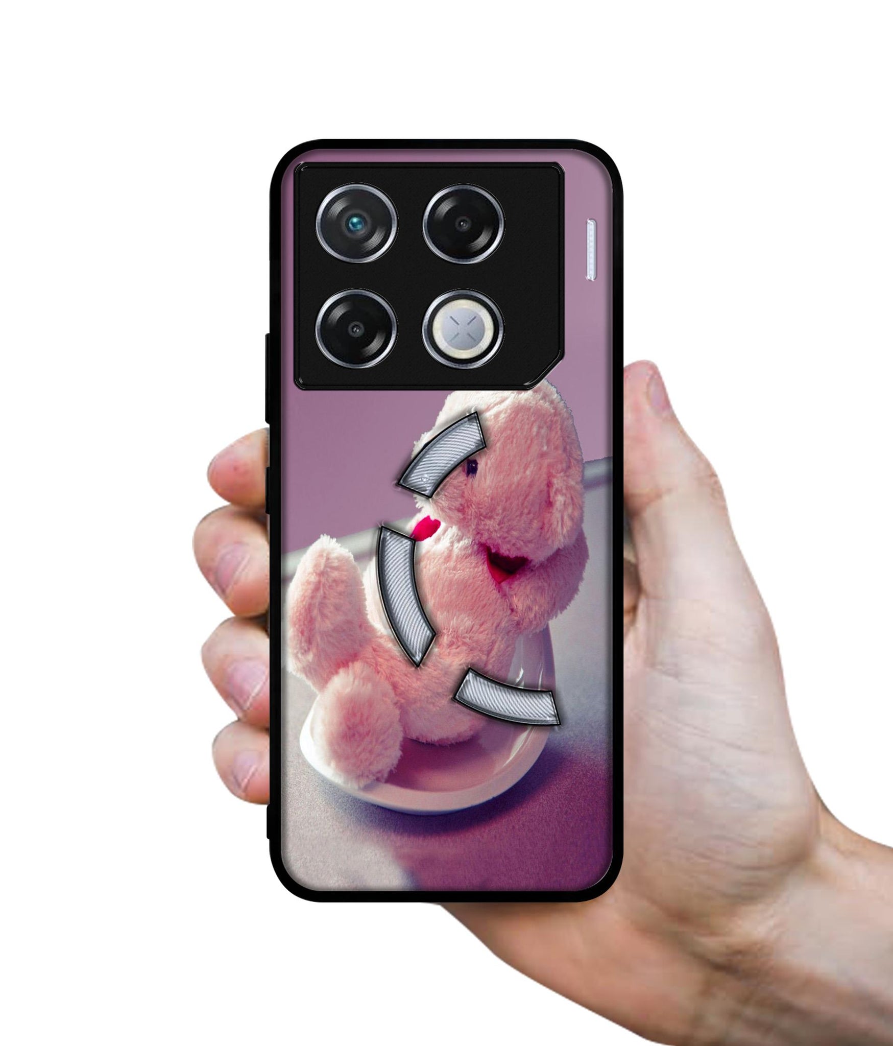 Cute Teddy Bear Designer 2D Printed Back Case Cover for Infinix GT 20 Pro 5G