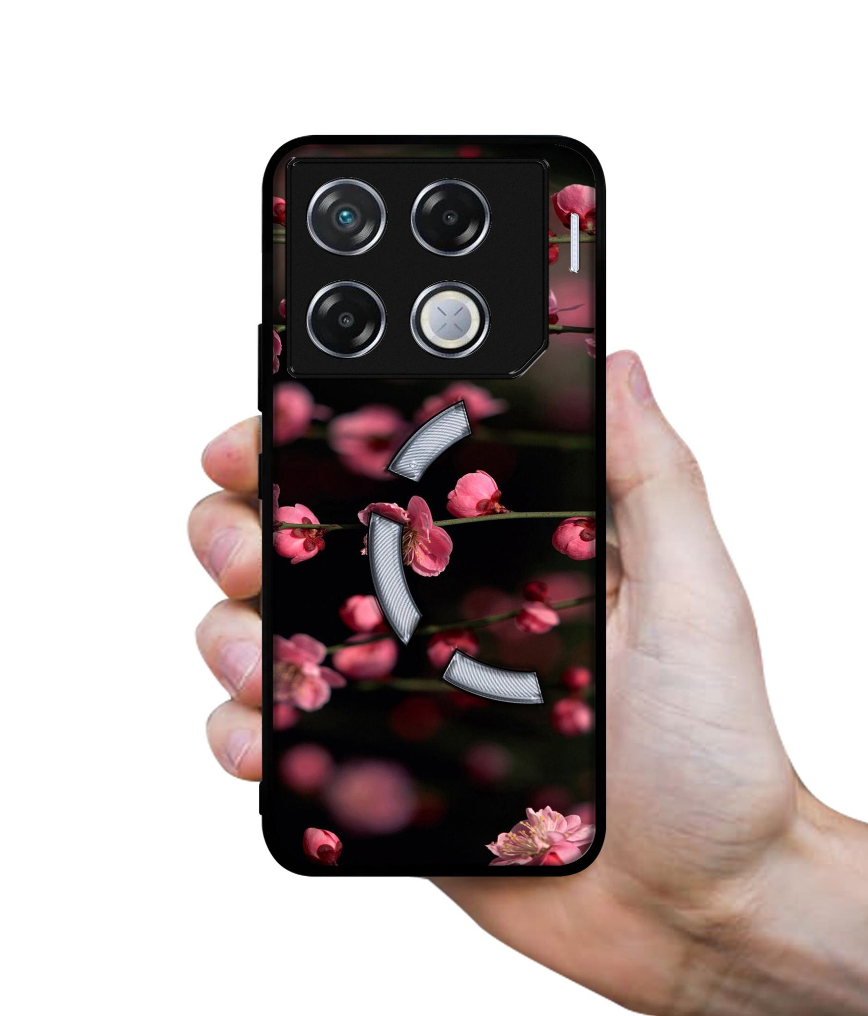Pink Flowers Designer 2D Printed Back Case Cover for Infinix GT 20 Pro 5G