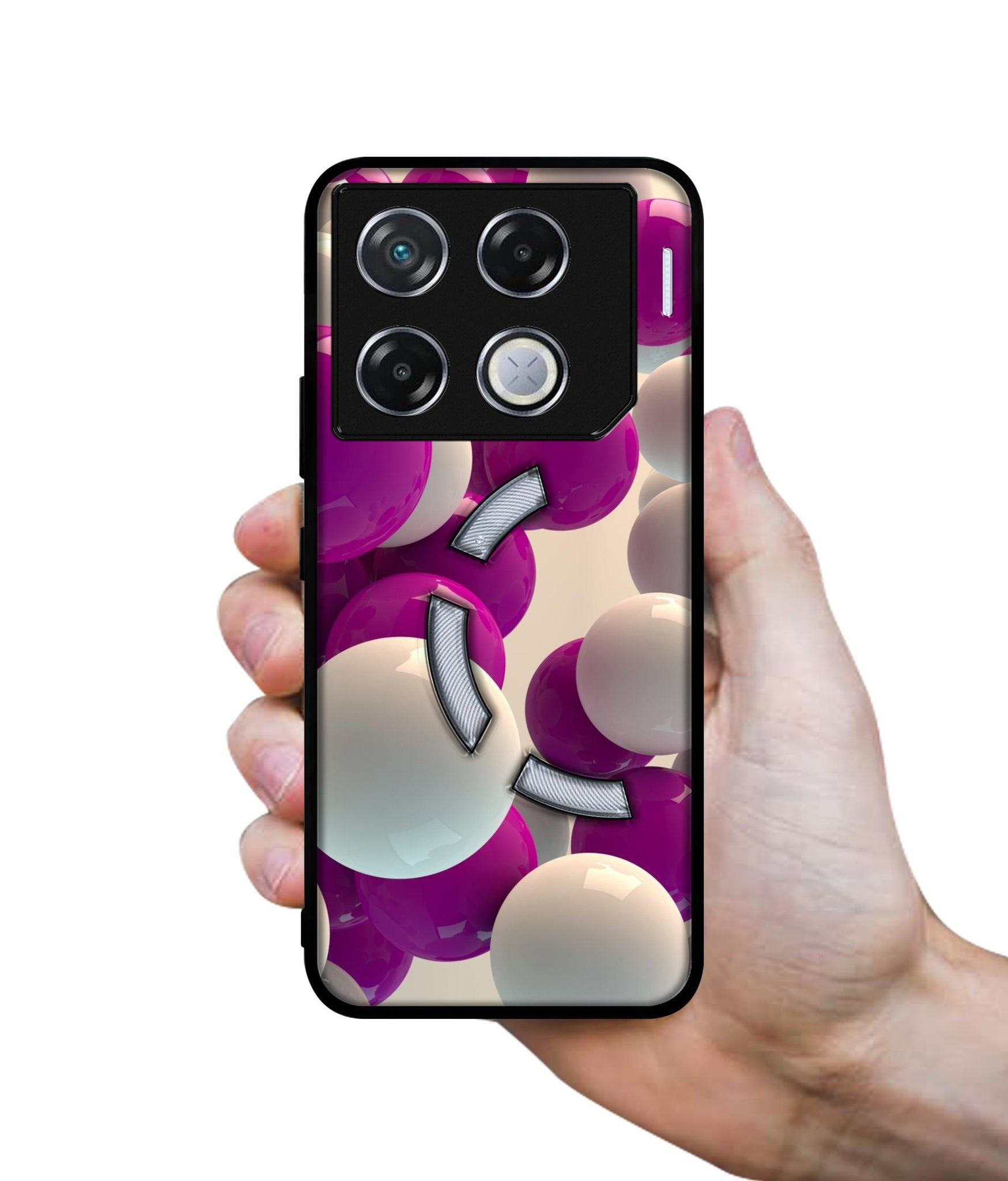3D Balloons Designer 2D Printed Back Case Cover for Infinix GT 20 Pro 5G