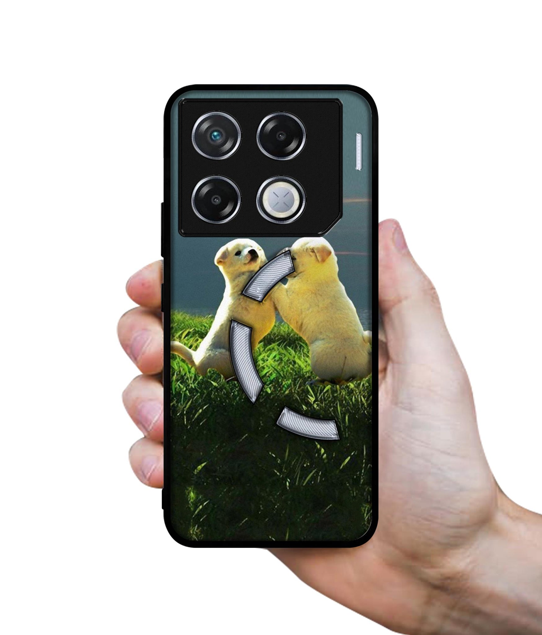 Puppy Couple Sunset Designer 2D Printed Back Case Cover for Infinix GT 20 Pro 5G