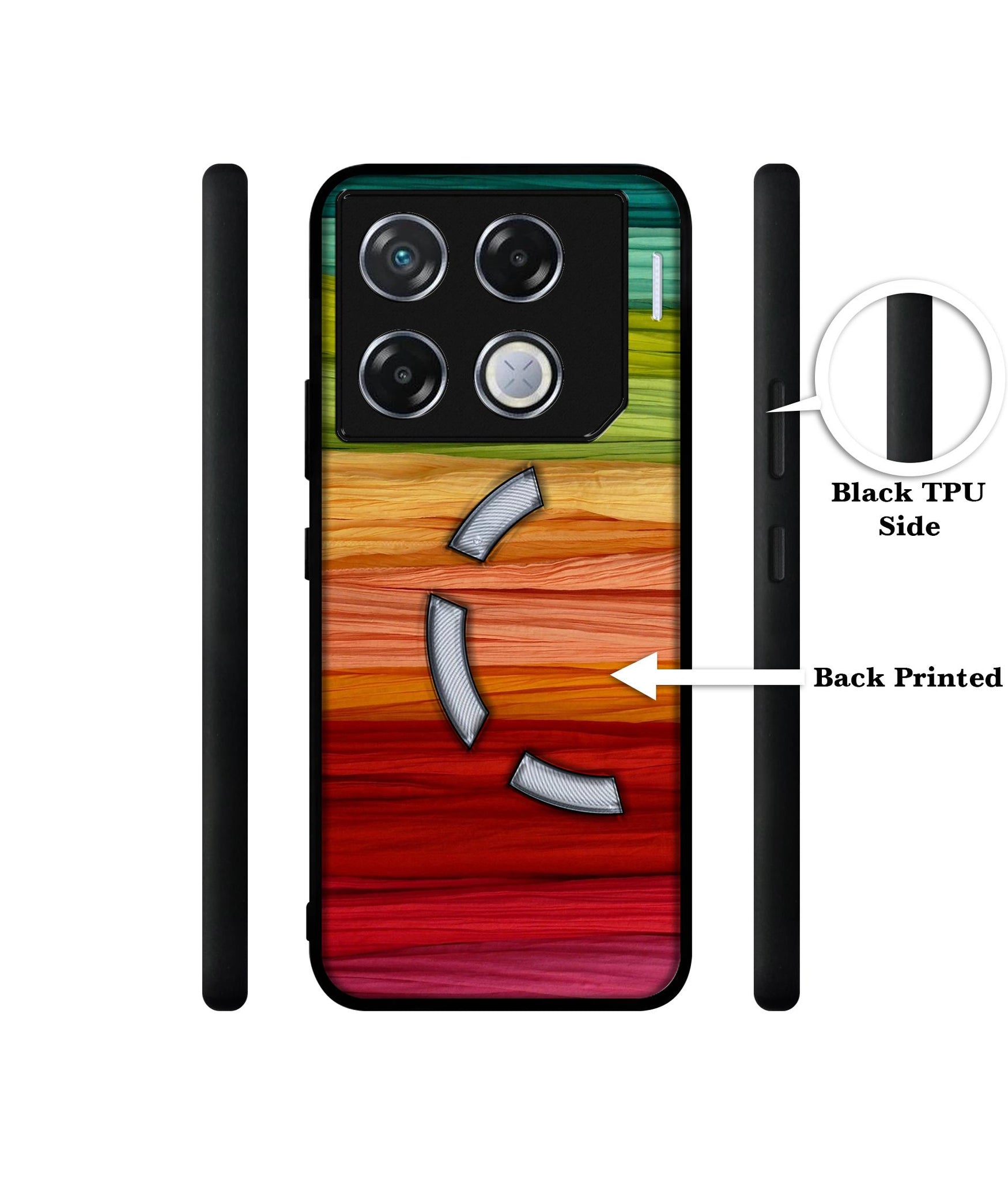 Colorful Thread Designer 2D Printed Back Case Cover for Infinix GT 20 Pro 5G