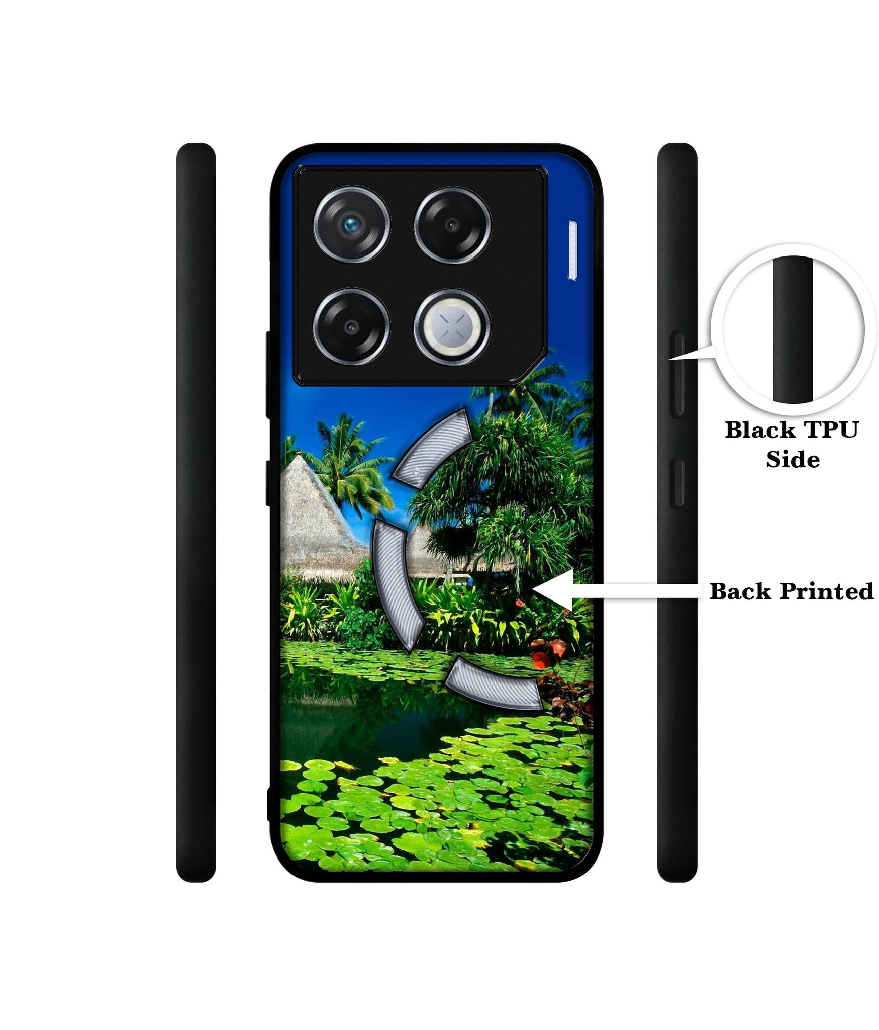 Tropics Water Designer 2D Printed Back Case Cover for Infinix GT 20 Pro 5G