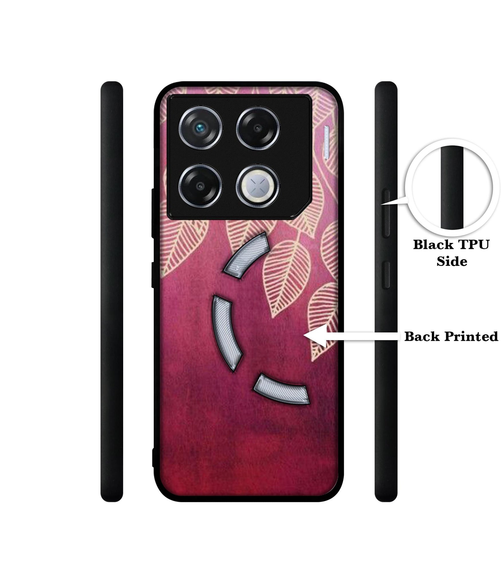 Leaf Pattern Designer 2D Printed Back Case Cover for Infinix GT 20 Pro 5G