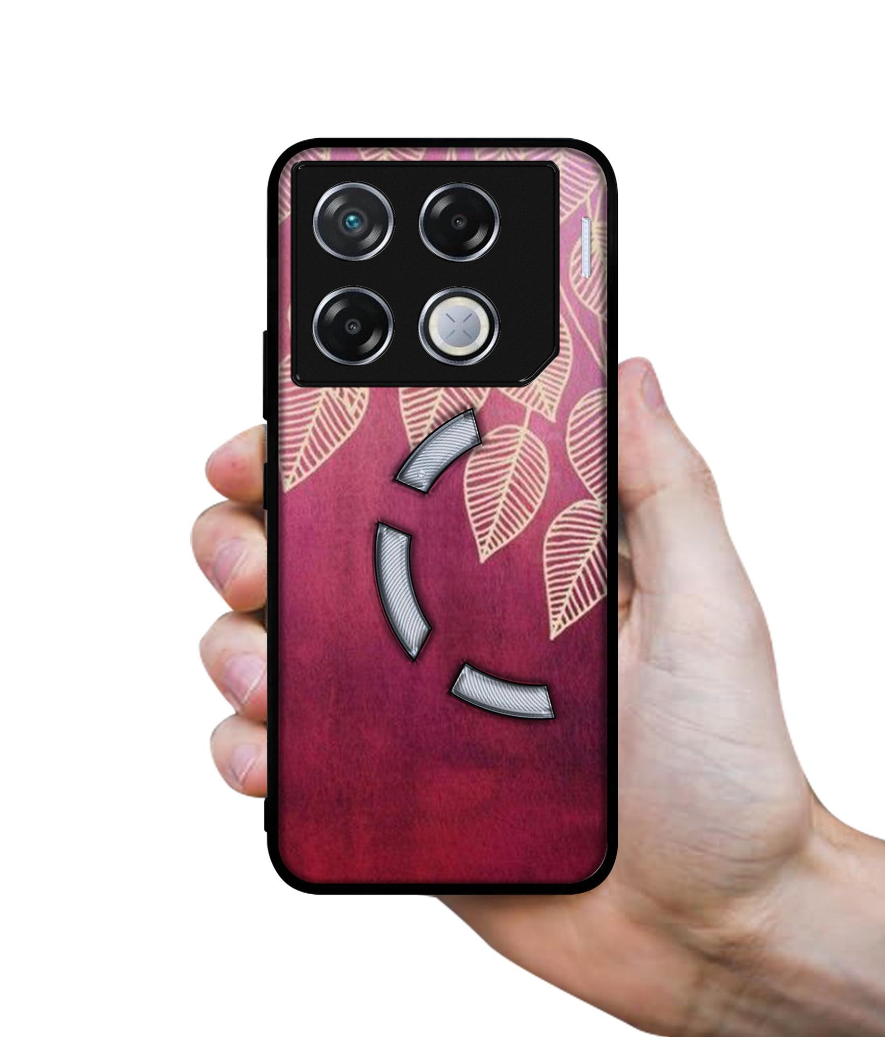Leaf Pattern Designer 2D Printed Back Case Cover for Infinix GT 20 Pro 5G